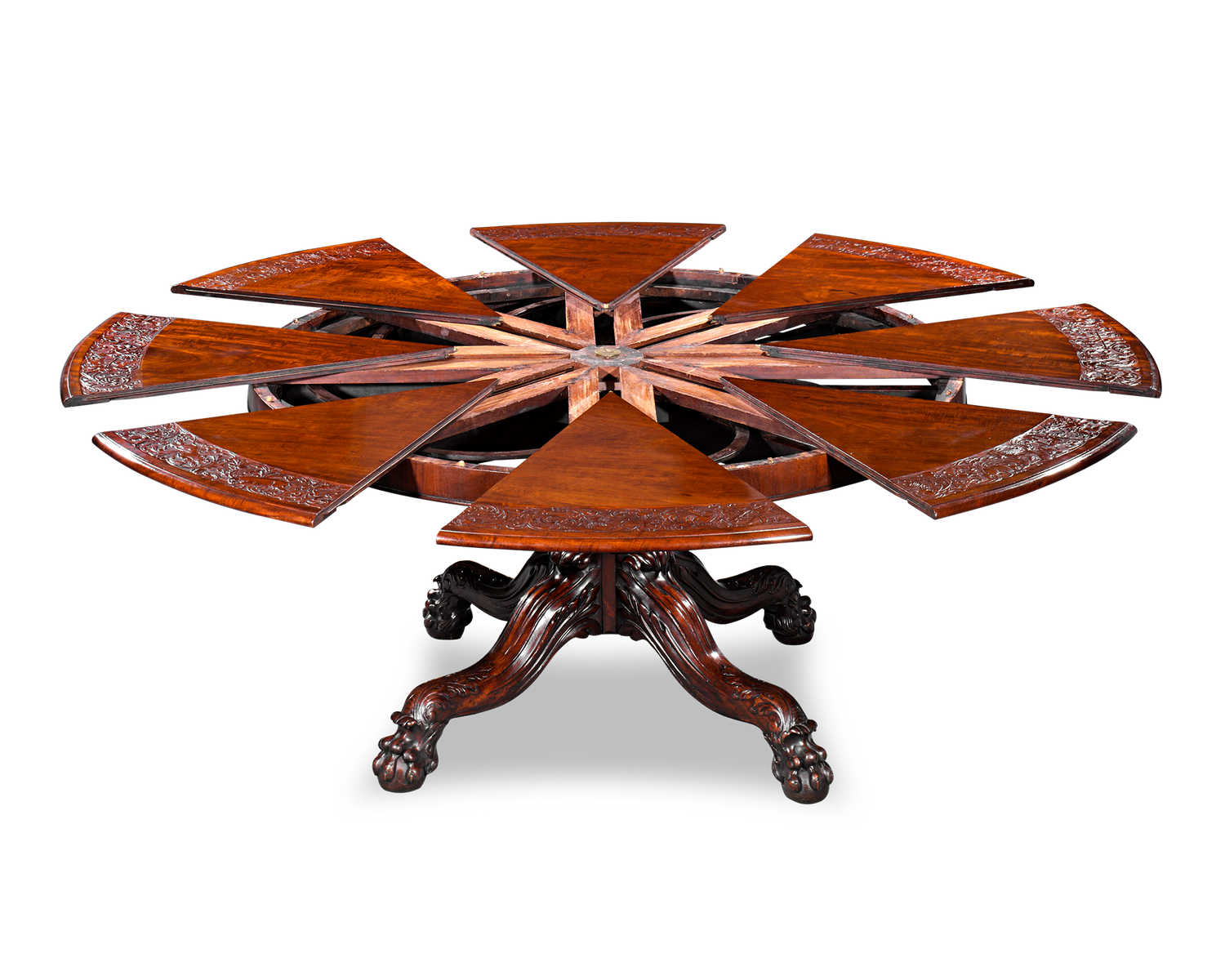 Expanding Jupe Dining Table by Johnstone and Jeanes