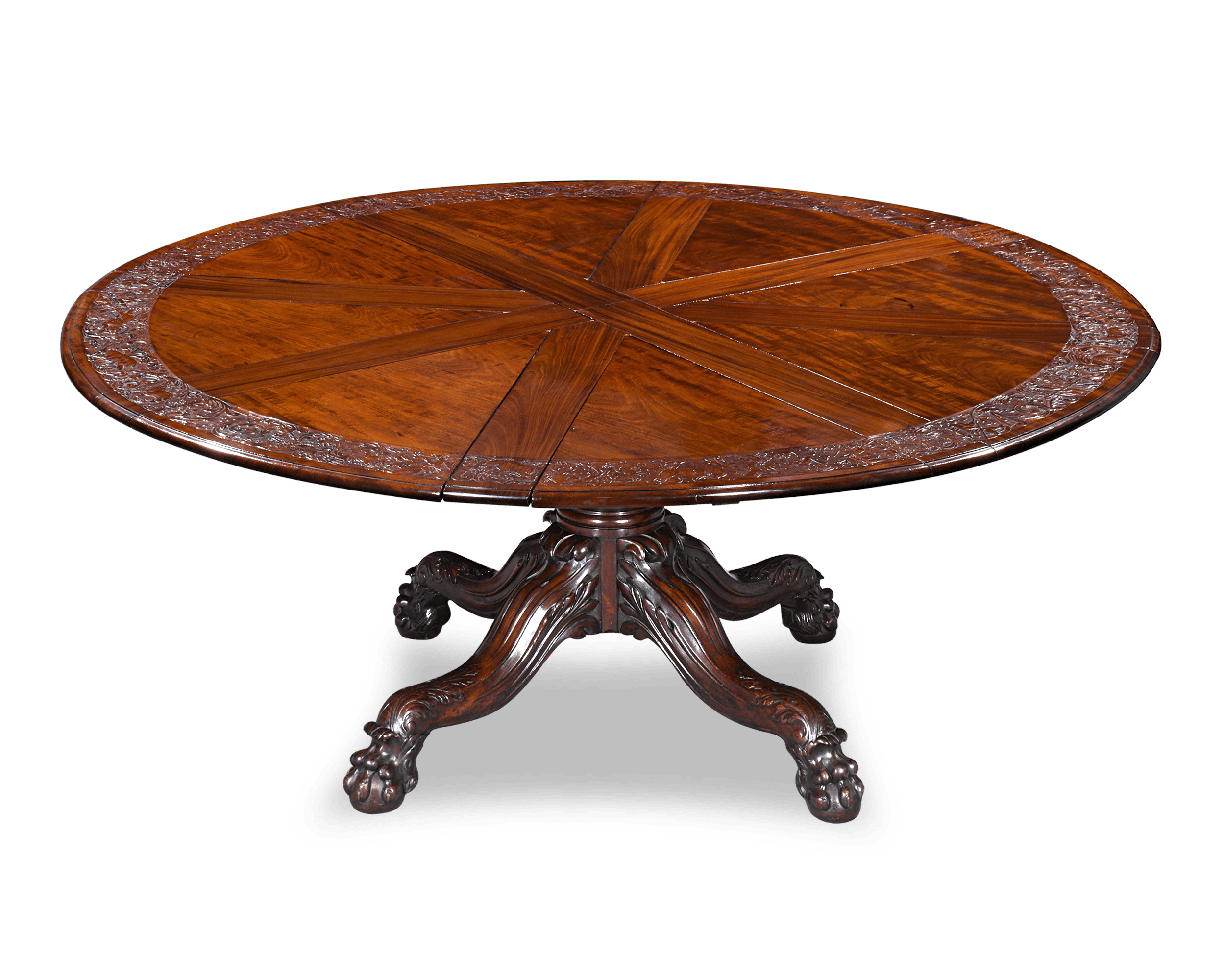 Expanding Jupe Dining Table by Johnstone and Jeanes