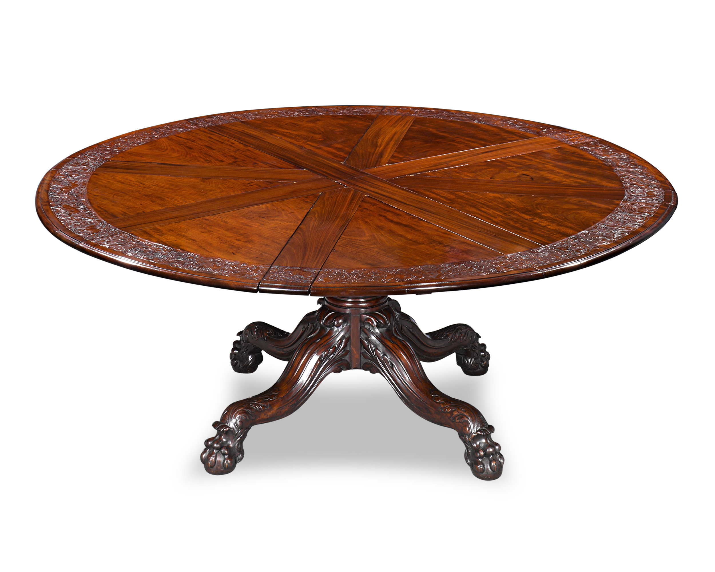 Expanding Jupe Dining Table by Johnstone and Jeanes