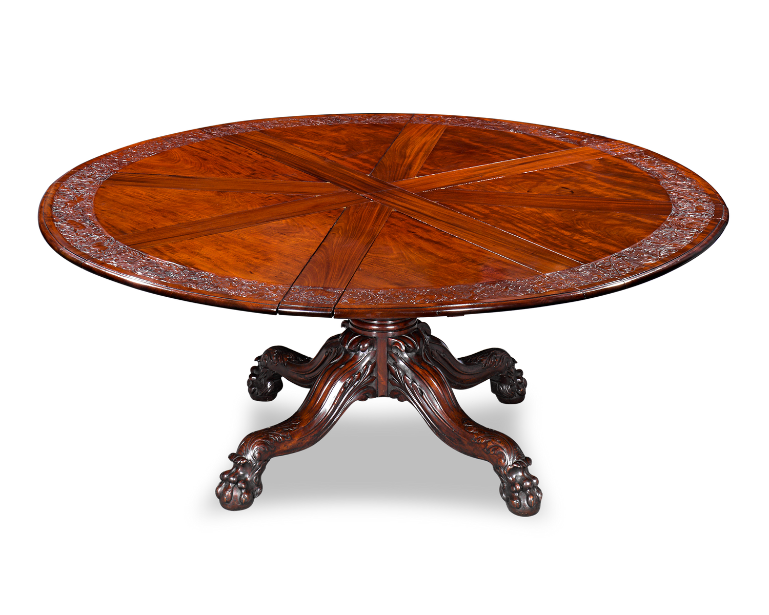 Expanding Jupe Dining Table by Johnstone and Jeanes
