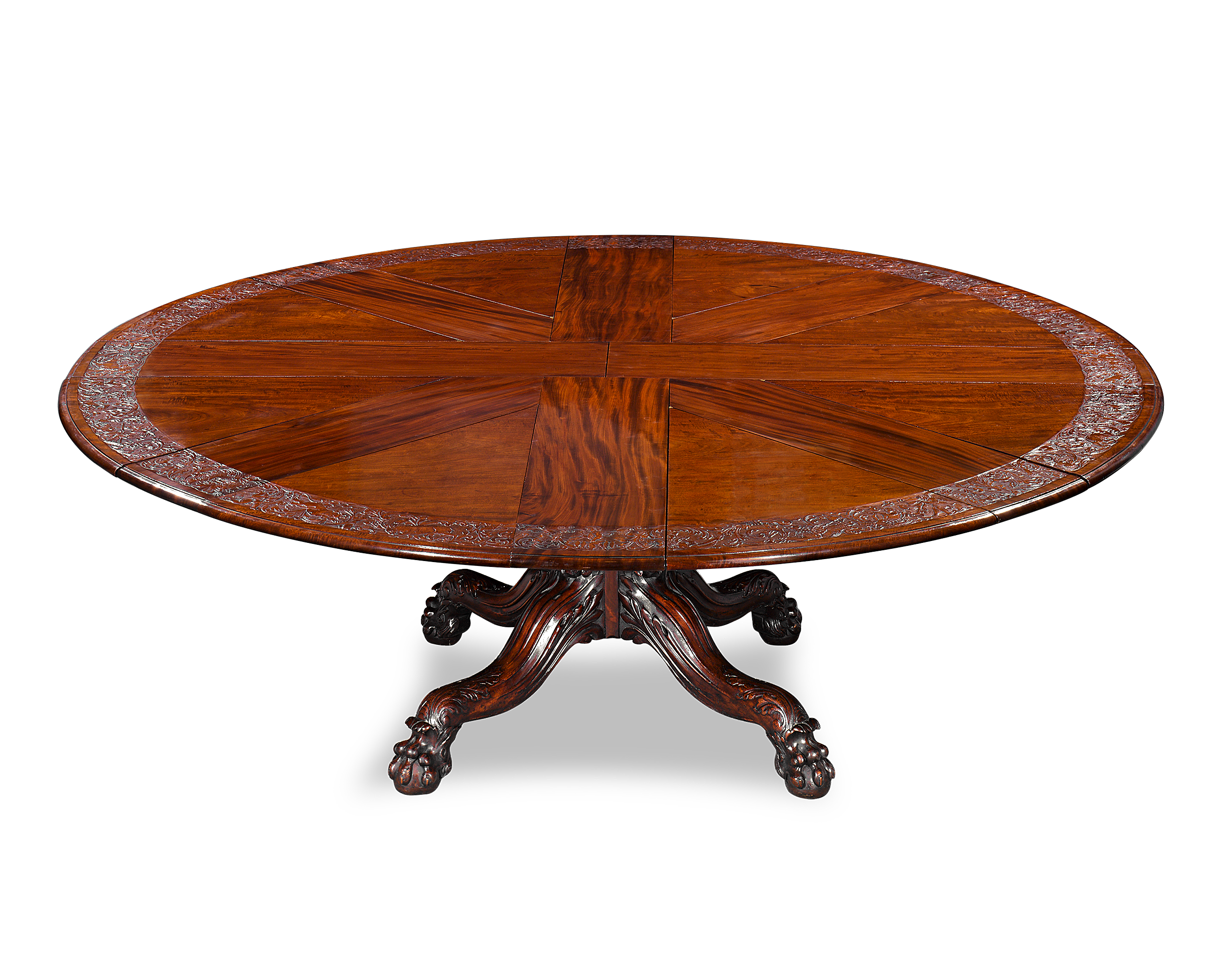 Expanding Jupe Dining Table by Johnstone and Jeanes