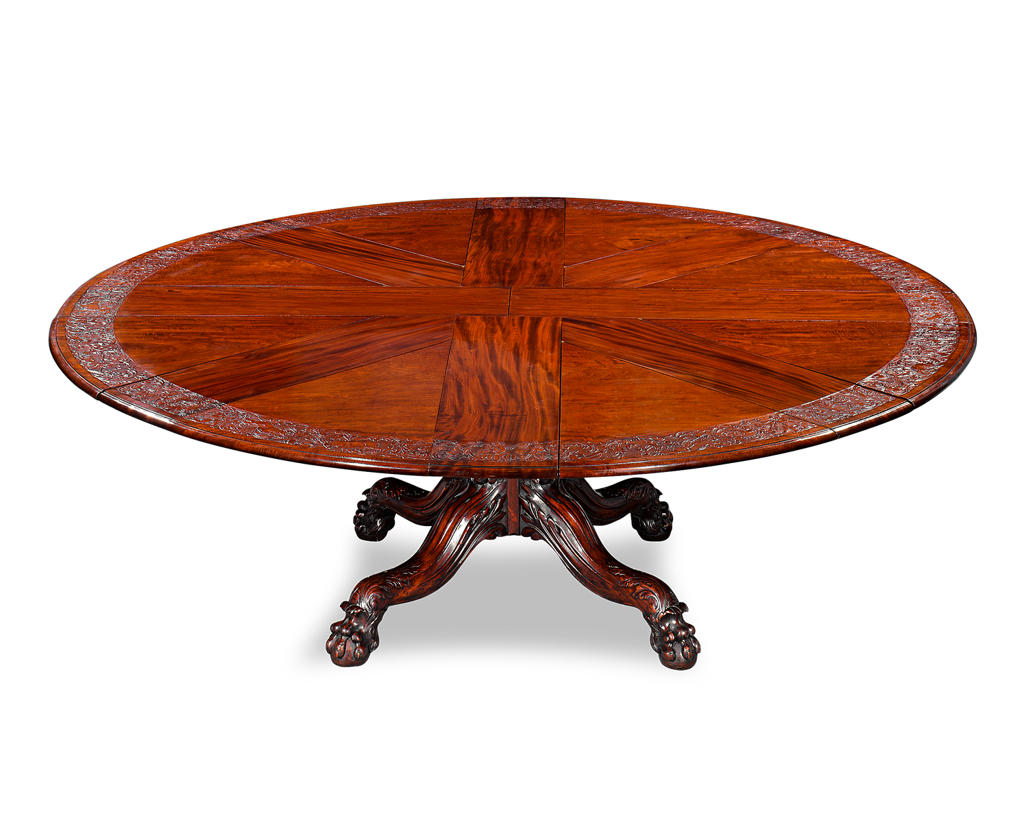 Expanding Jupe Dining Table by Johnstone and Jeanes