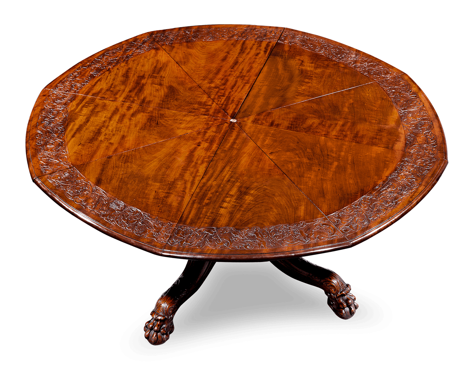 Expanding Jupe Dining Table by Johnstone and Jeanes