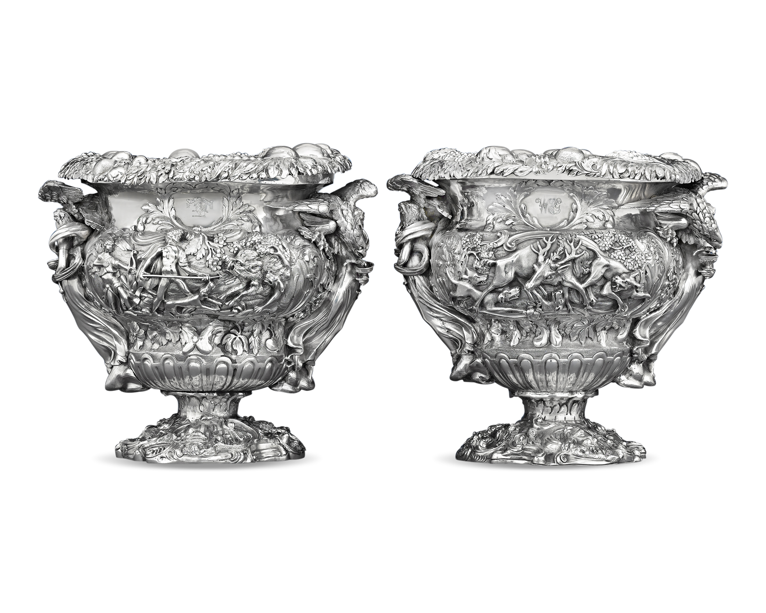 William Gladstone Silver Wine Coolers