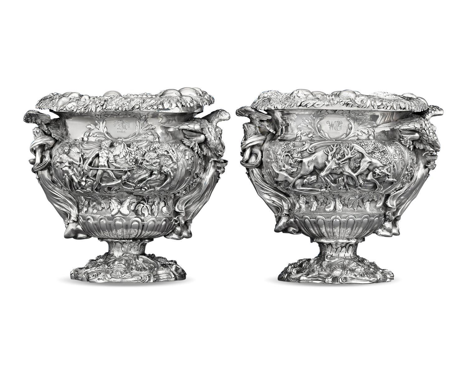 William Gladstone Silver Wine Coolers