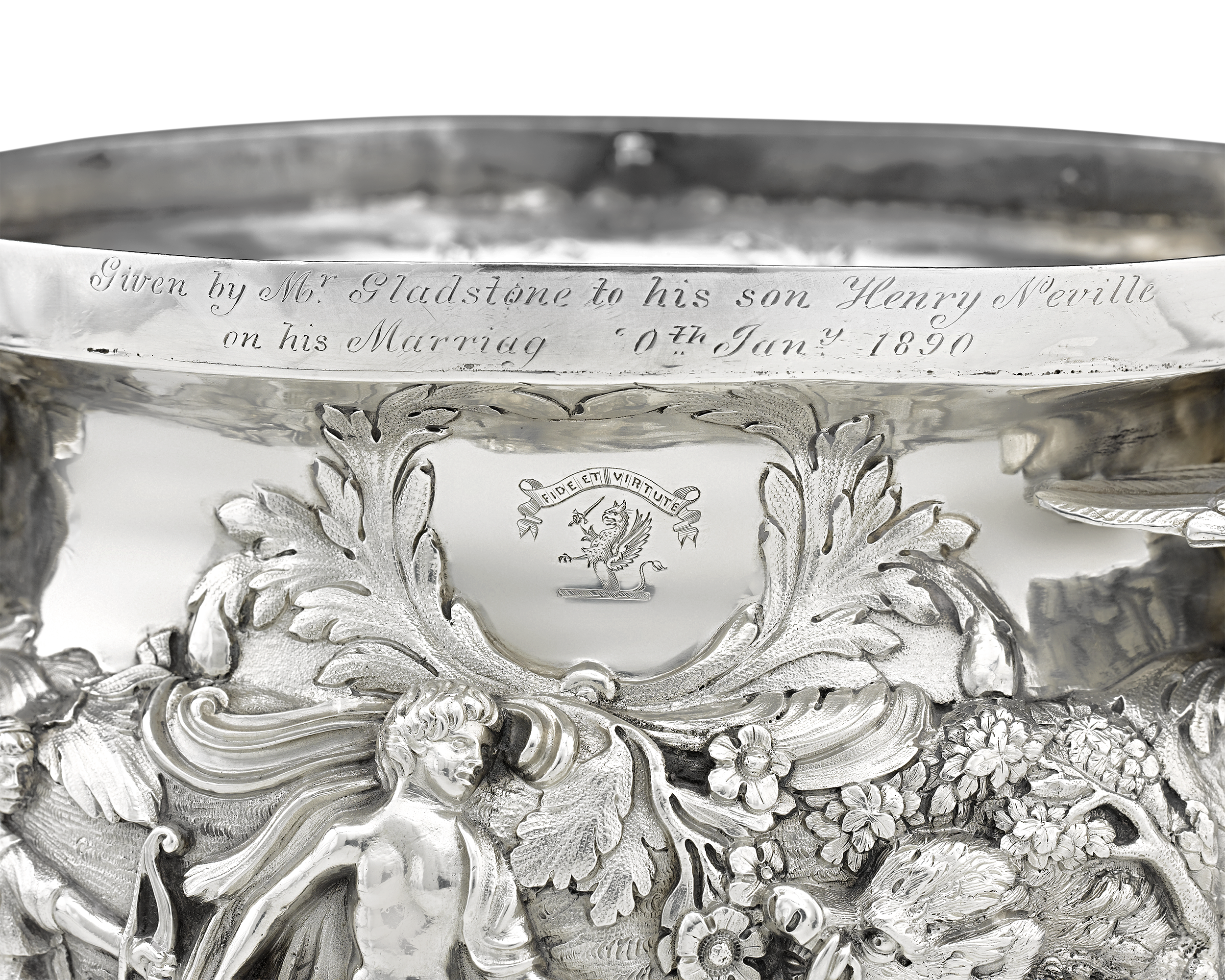 William Gladstone Silver Wine Coolers