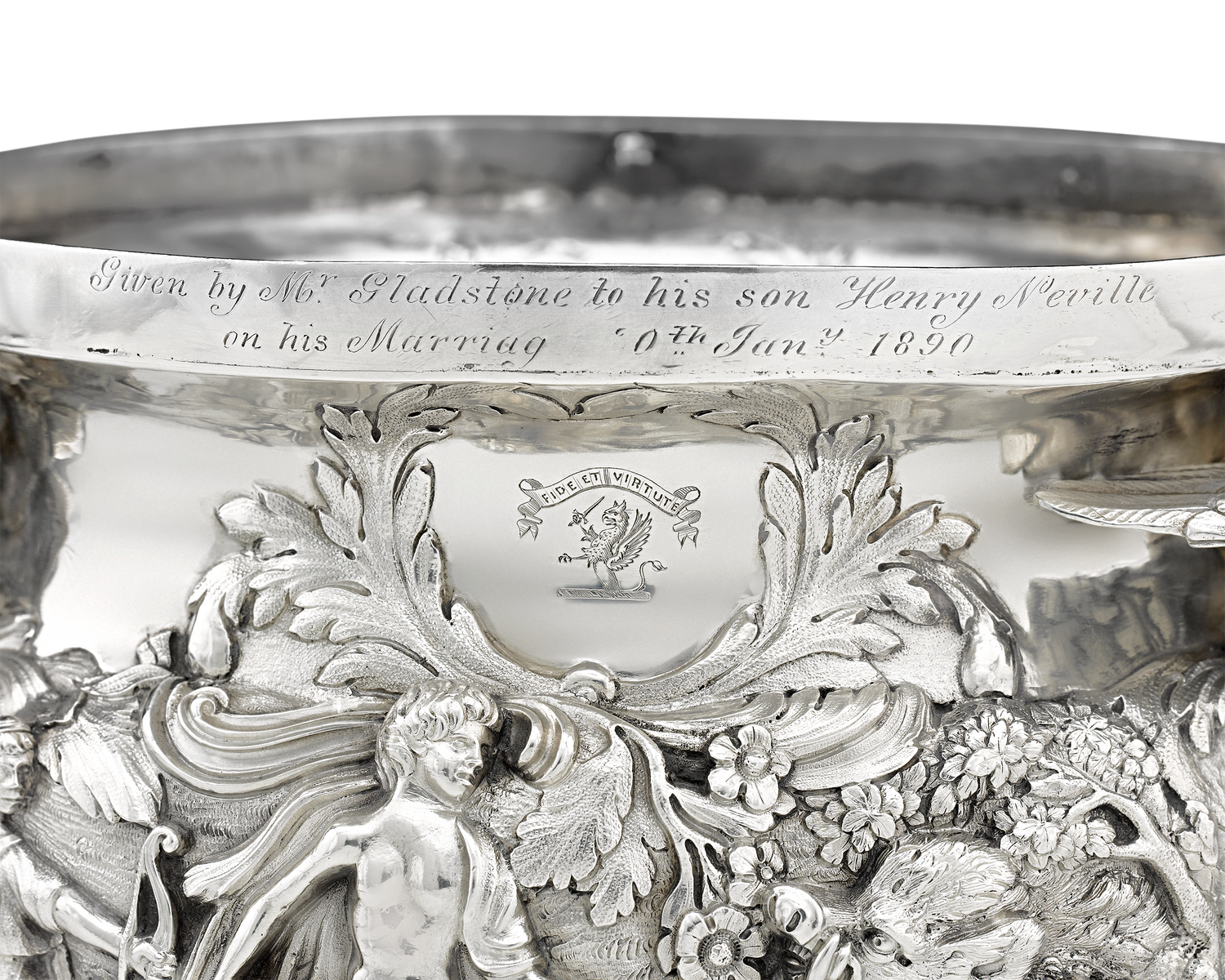 William Gladstone Silver Wine Coolers