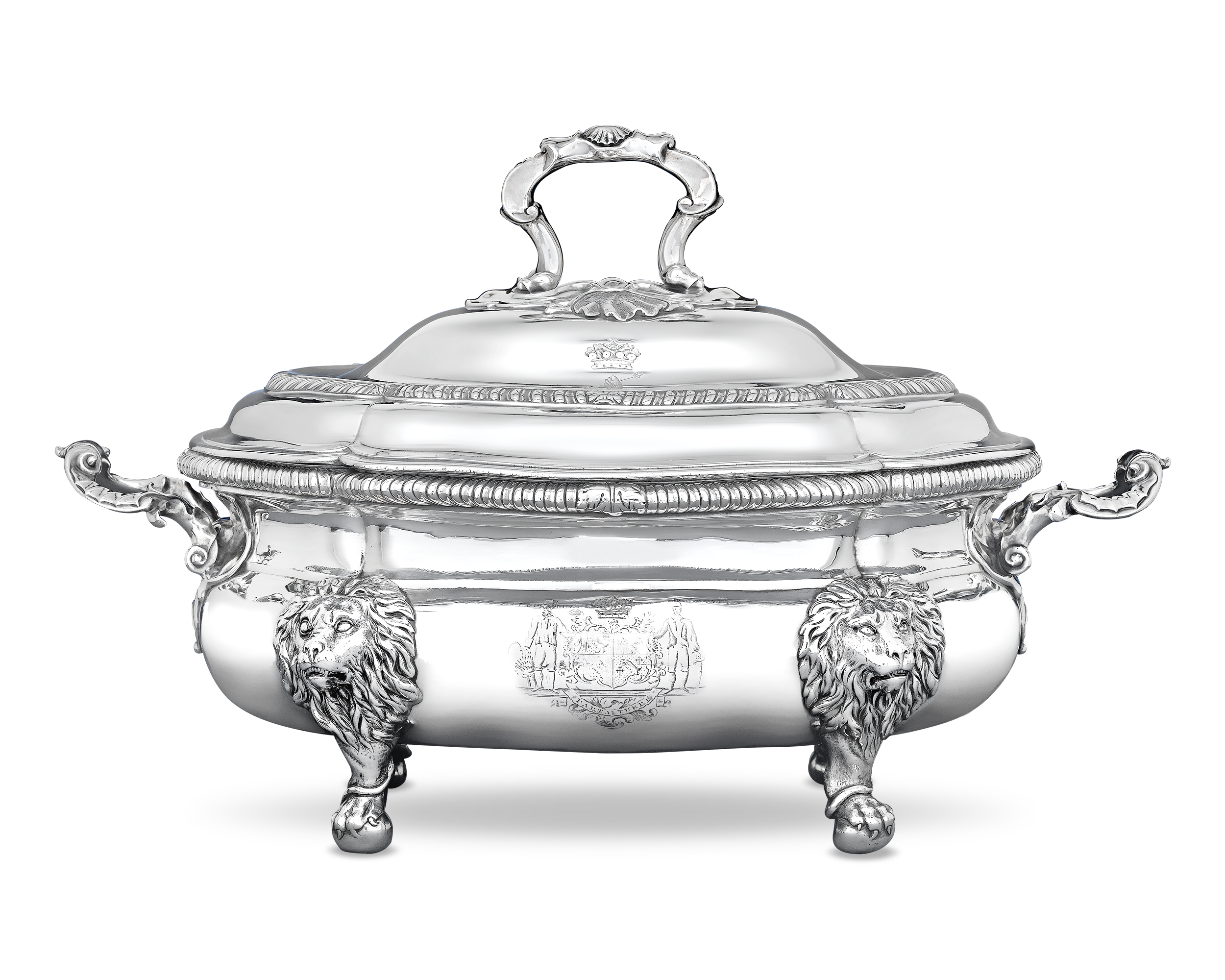 Silver Soup Tureen by Paul de Lamerie