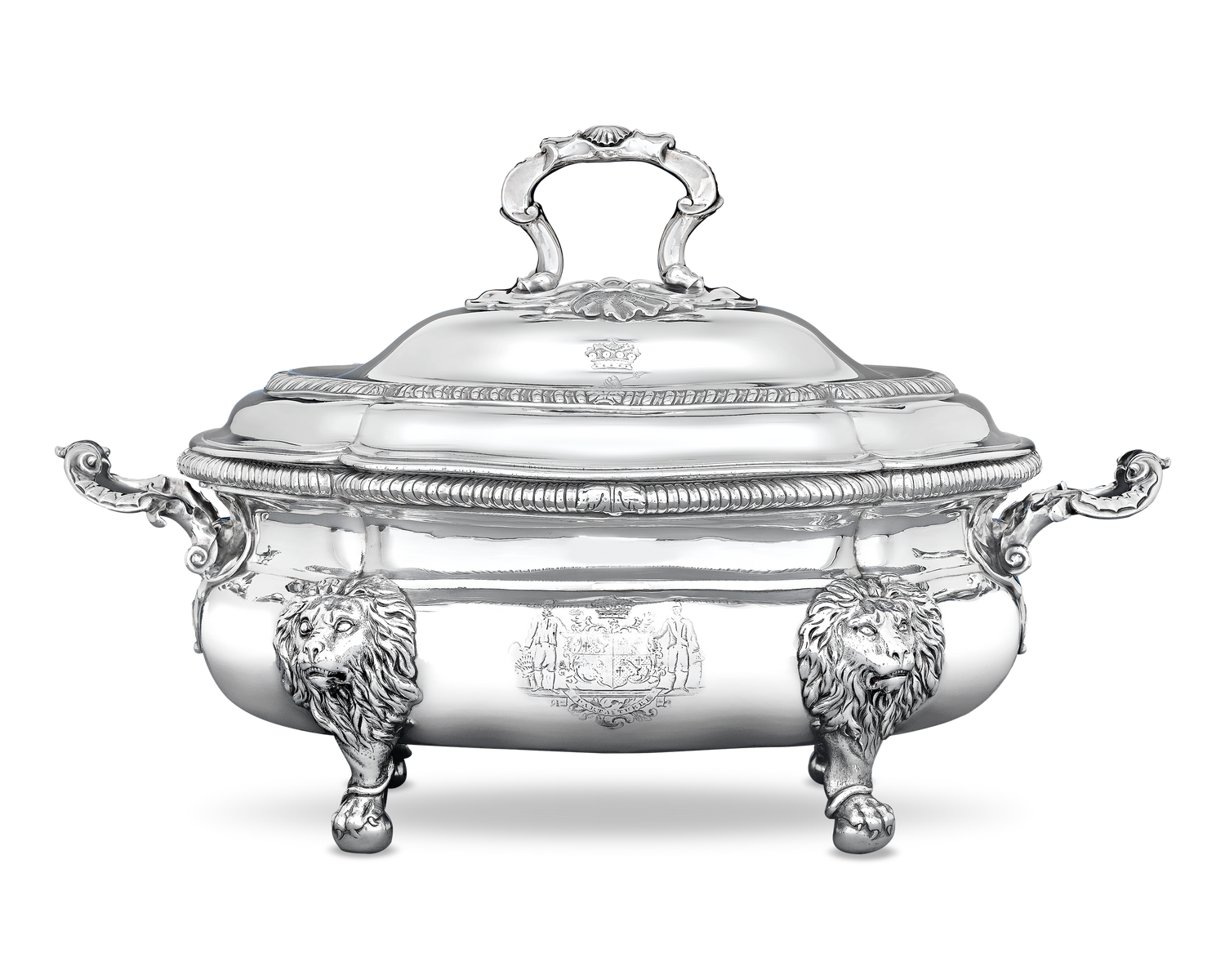 Silver Soup Tureen by Paul de Lamerie