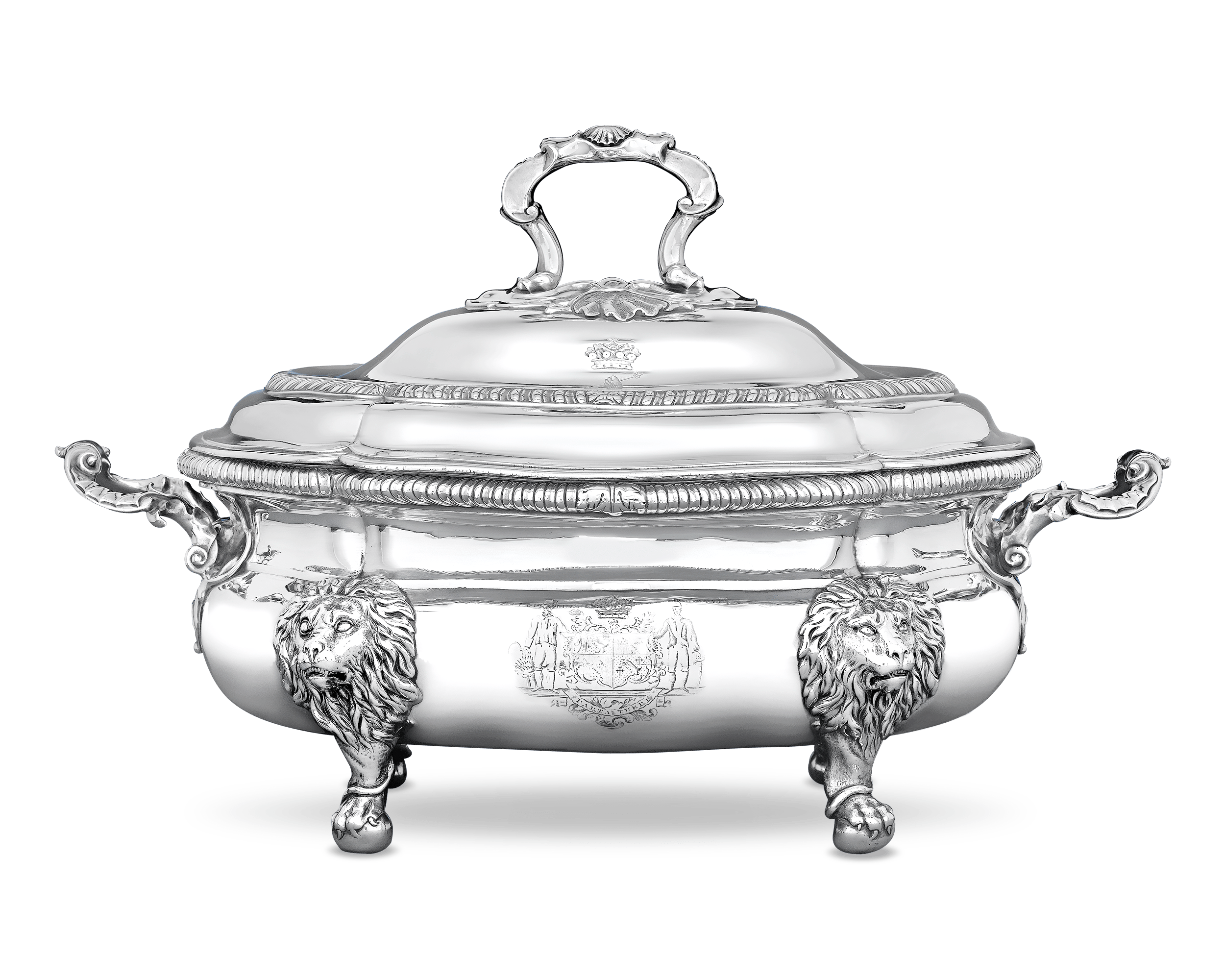 Silver Soup Tureen by Paul de Lamerie