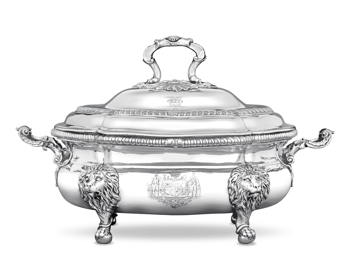 Silver Soup Tureen by Paul de Lamerie