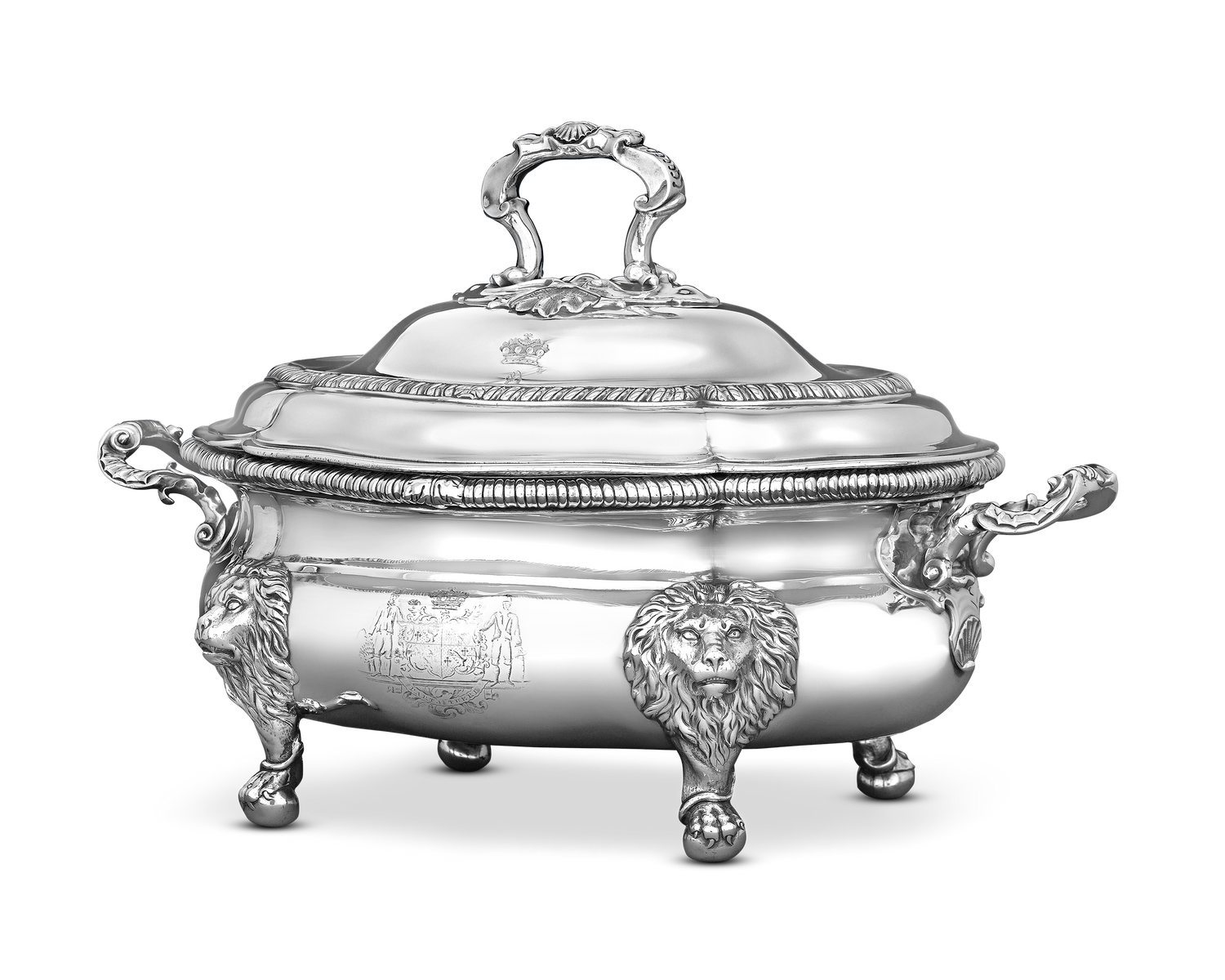 Silver Soup Tureen by Paul de Lamerie