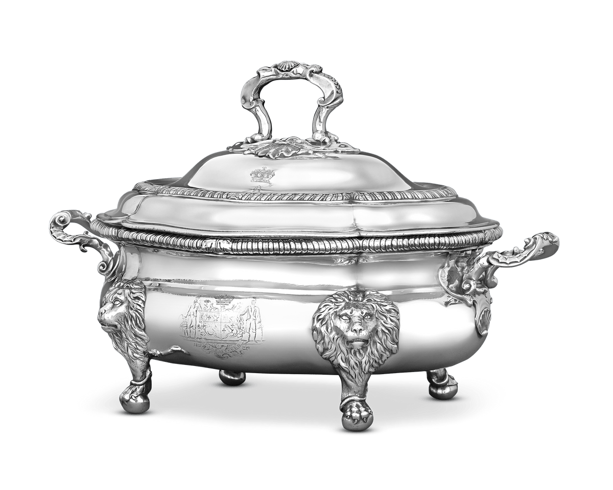 Silver Soup Tureen by Paul de Lamerie