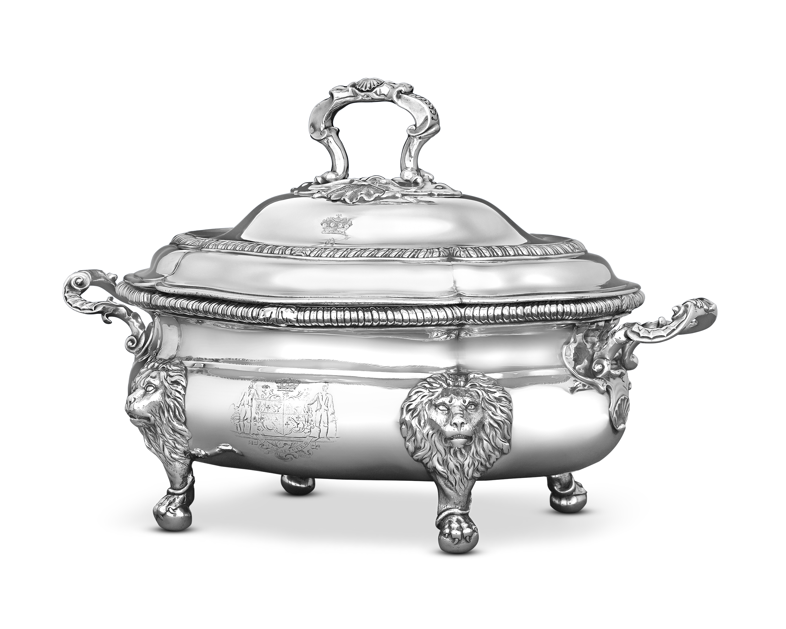 Silver Soup Tureen by Paul de Lamerie