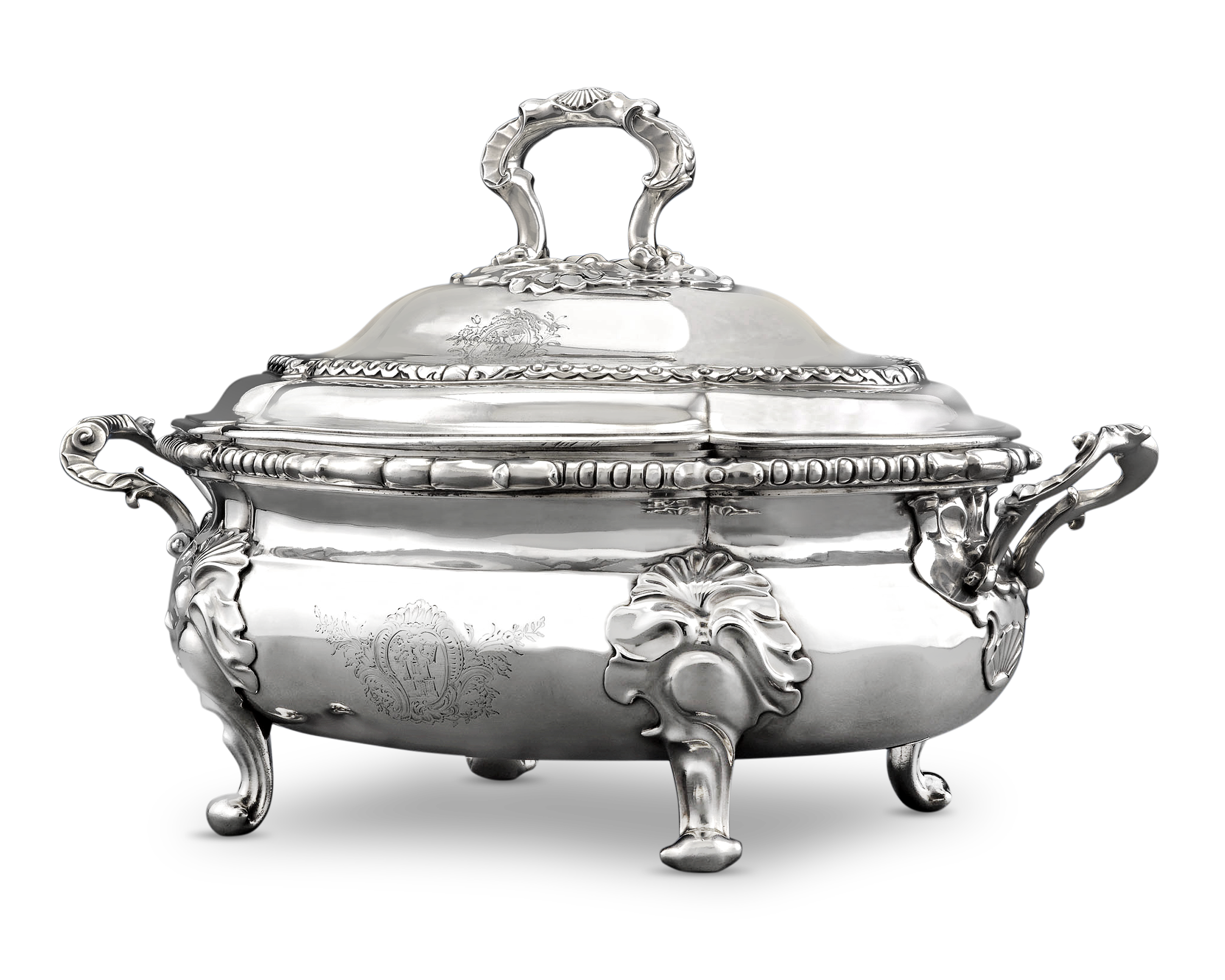 Paul de Lamerie Silver Soup Tureen