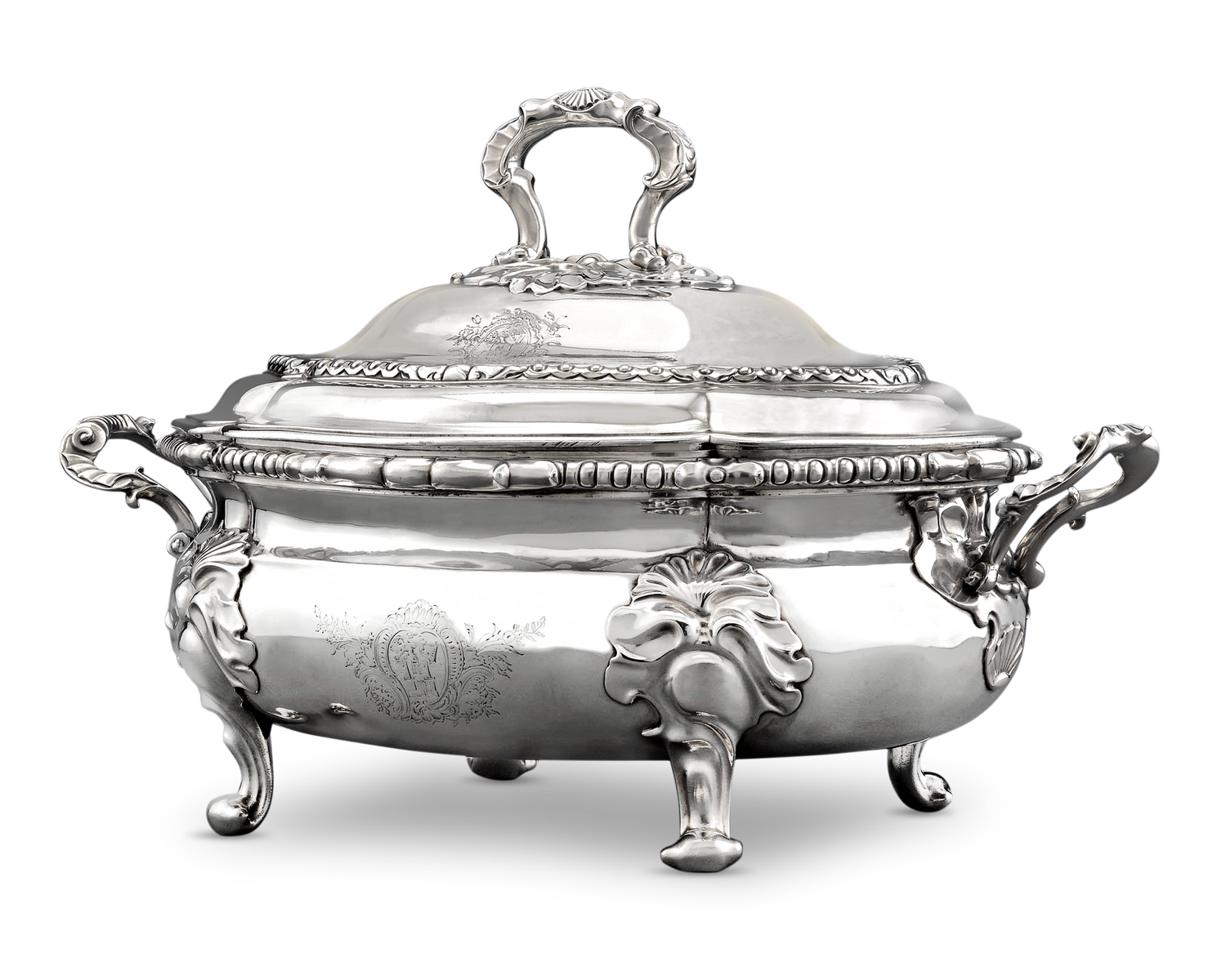 Paul de Lamerie Silver Soup Tureen