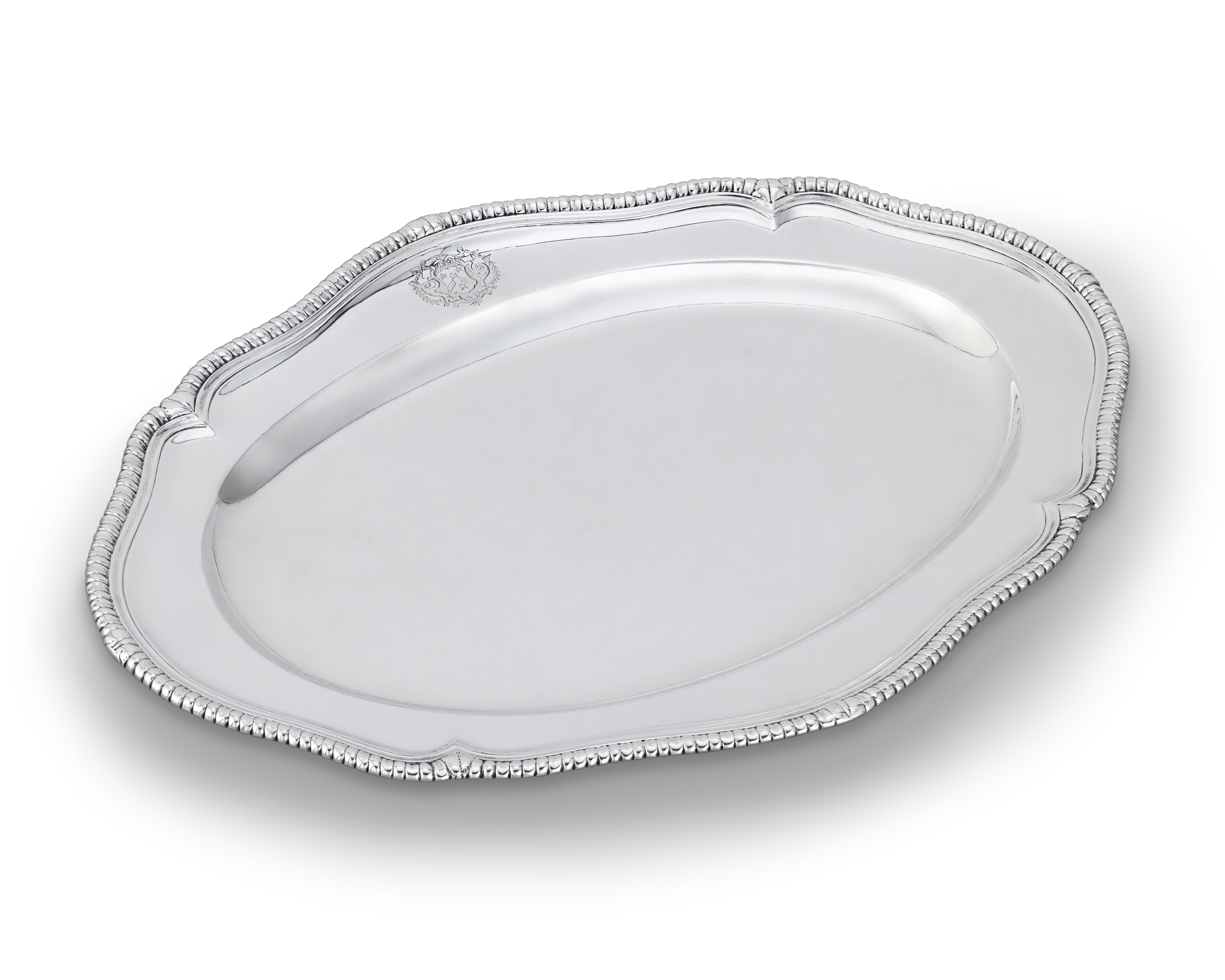 Silver Salver by Paul de Lamerie