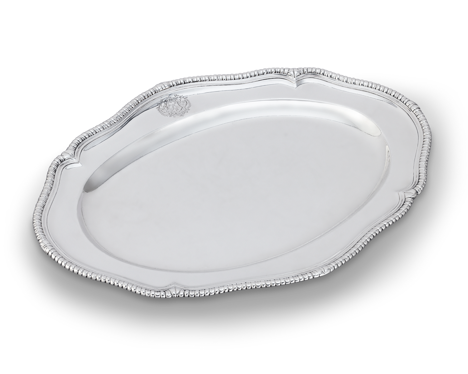 Silver Salver by Paul de Lamerie