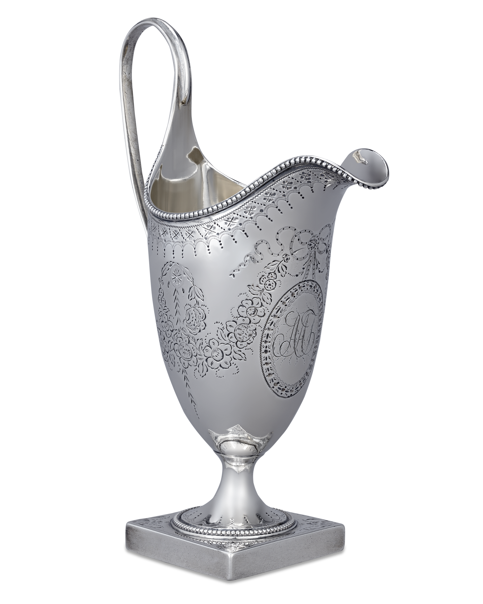 Hester Bateman Georgian Silver Creamer