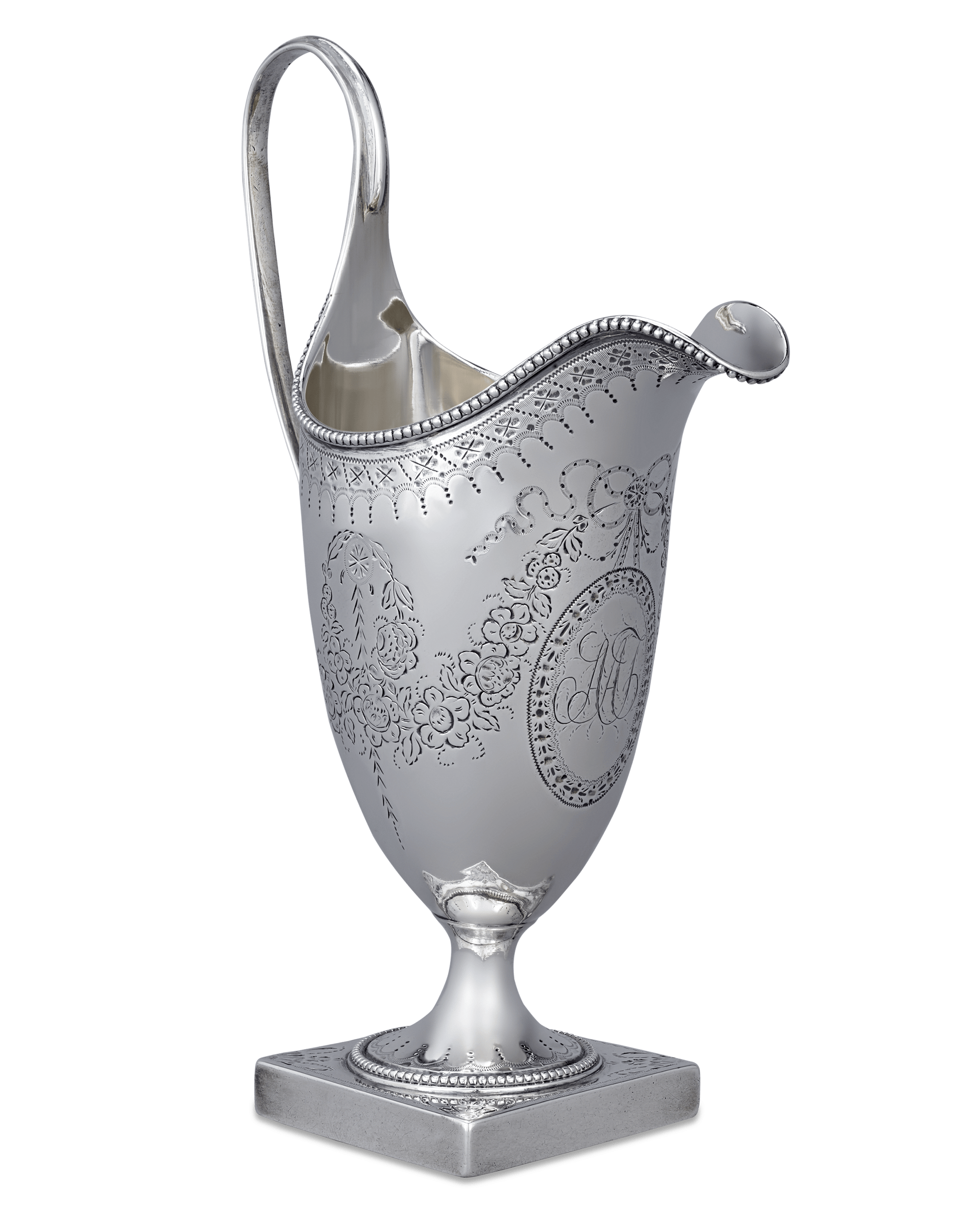 Hester Bateman Georgian Silver Creamer