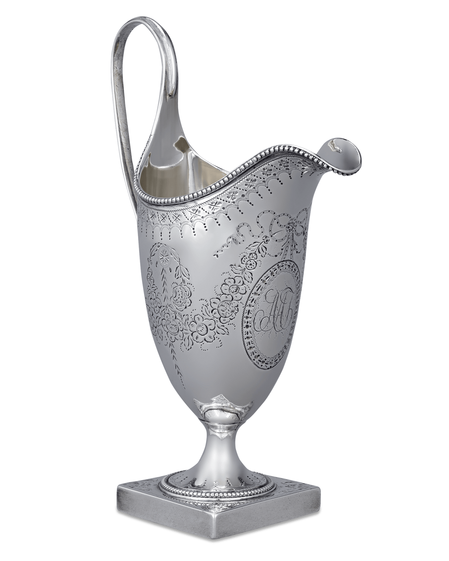 Hester Bateman Georgian Silver Creamer