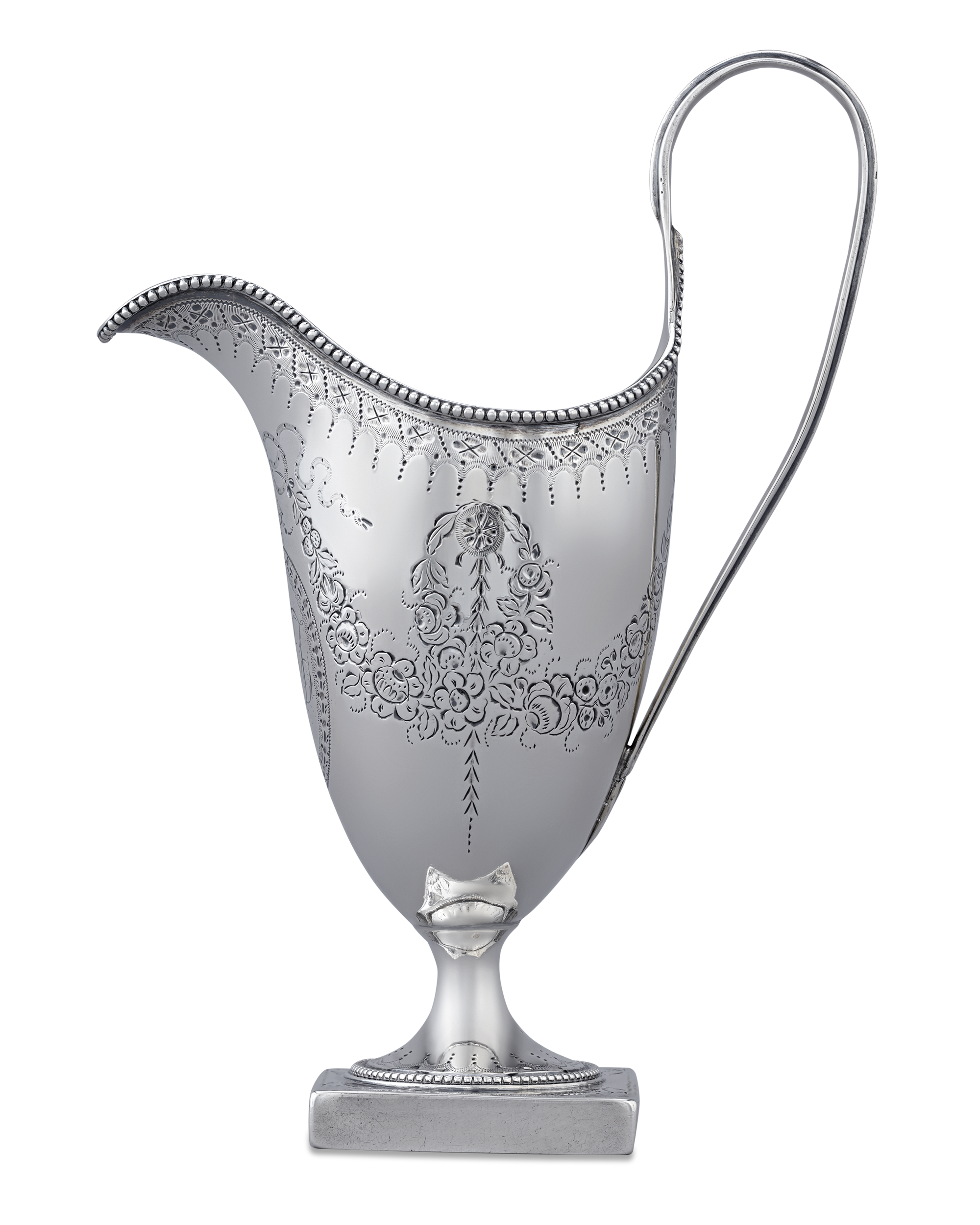 Hester Bateman Georgian Silver Creamer