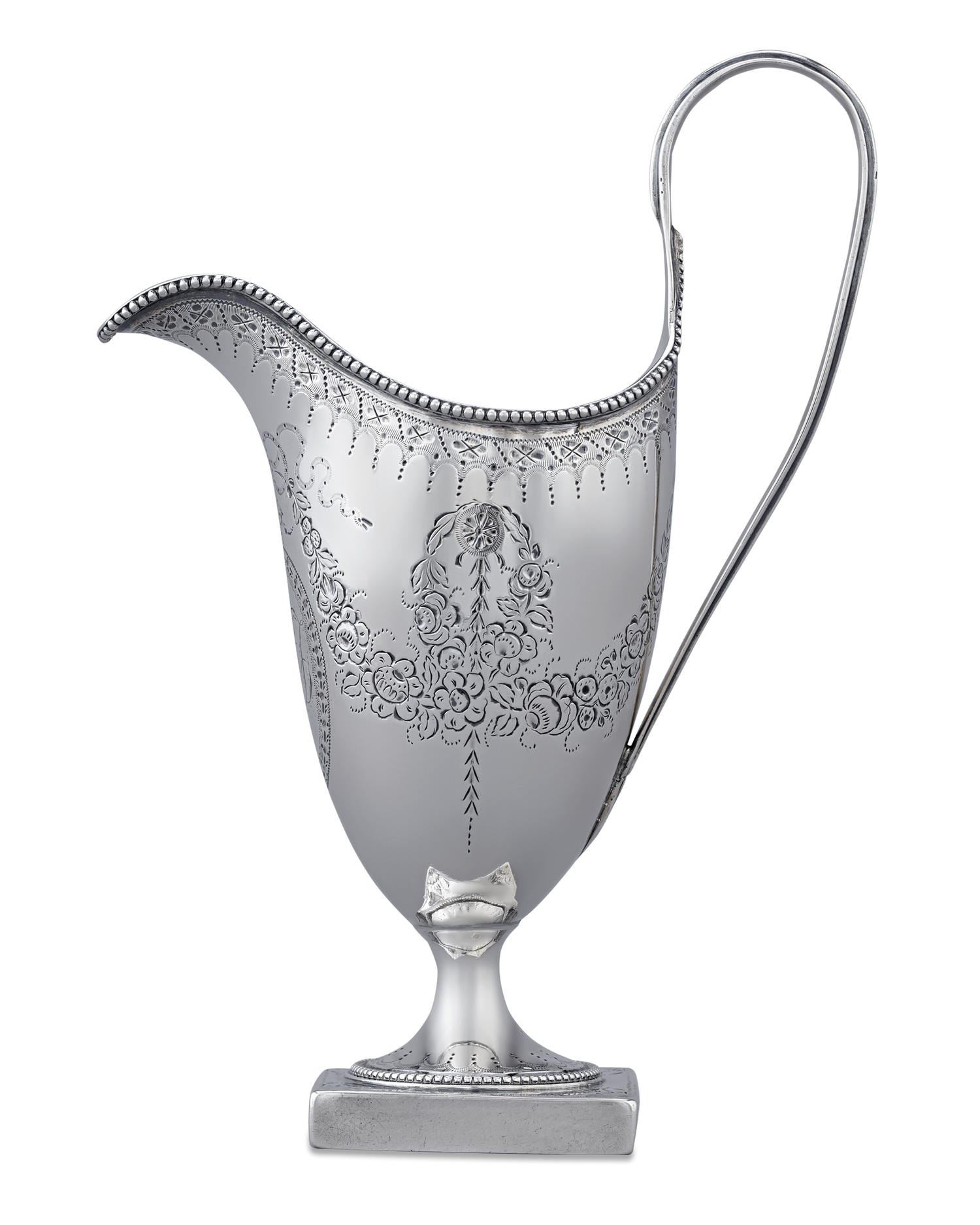 Hester Bateman Georgian Silver Creamer