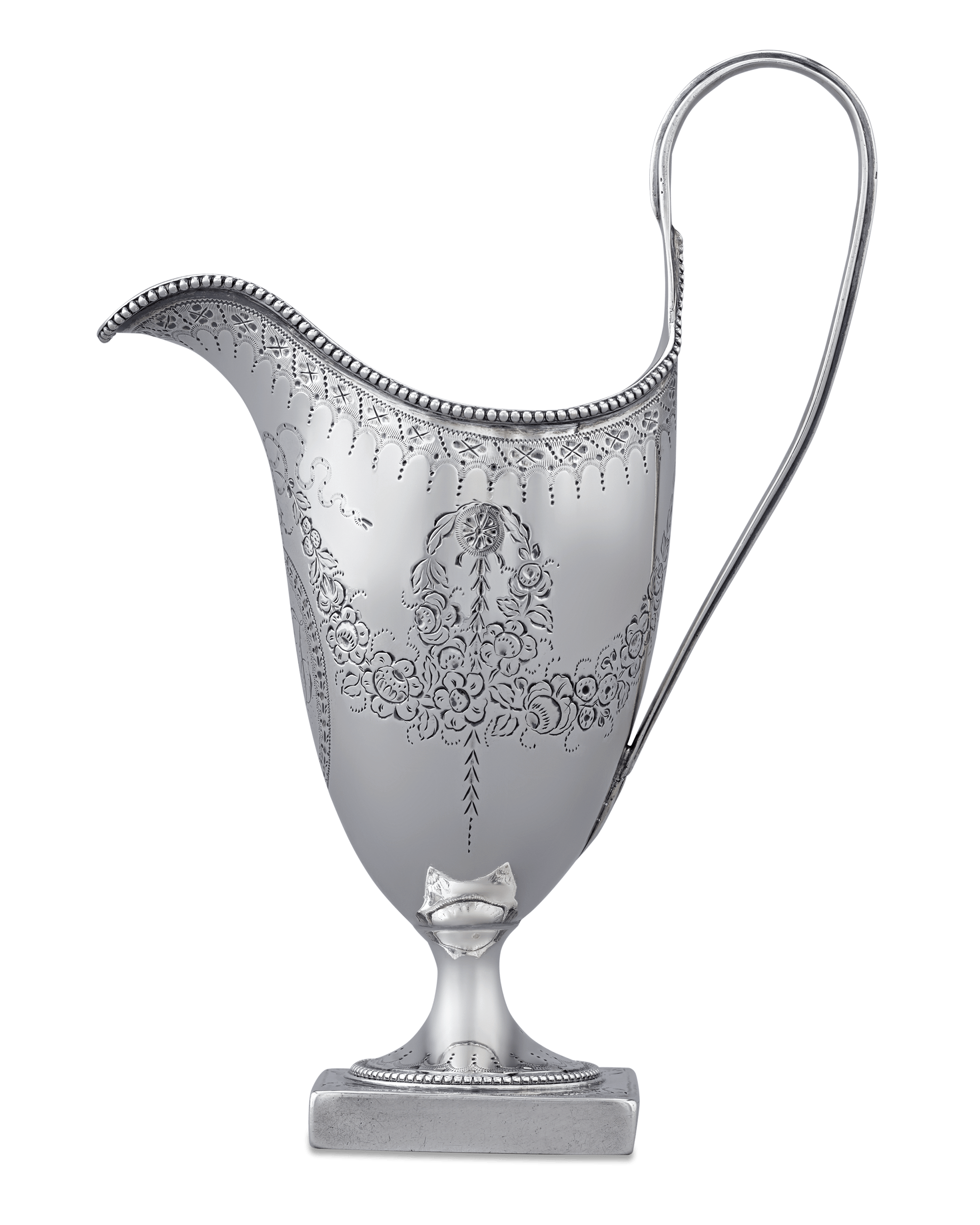 Hester Bateman Georgian Silver Creamer