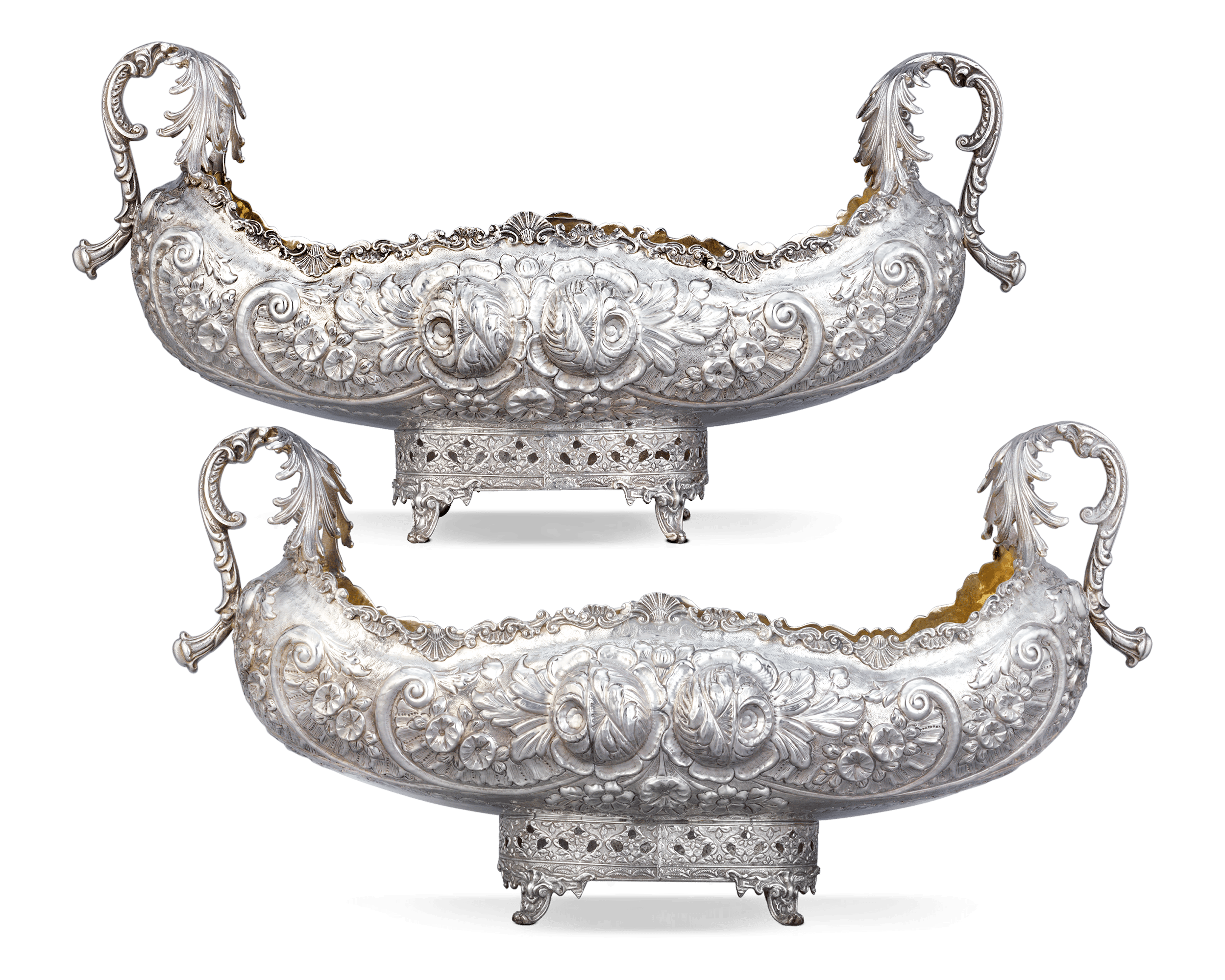 Turkish Silver Baskets