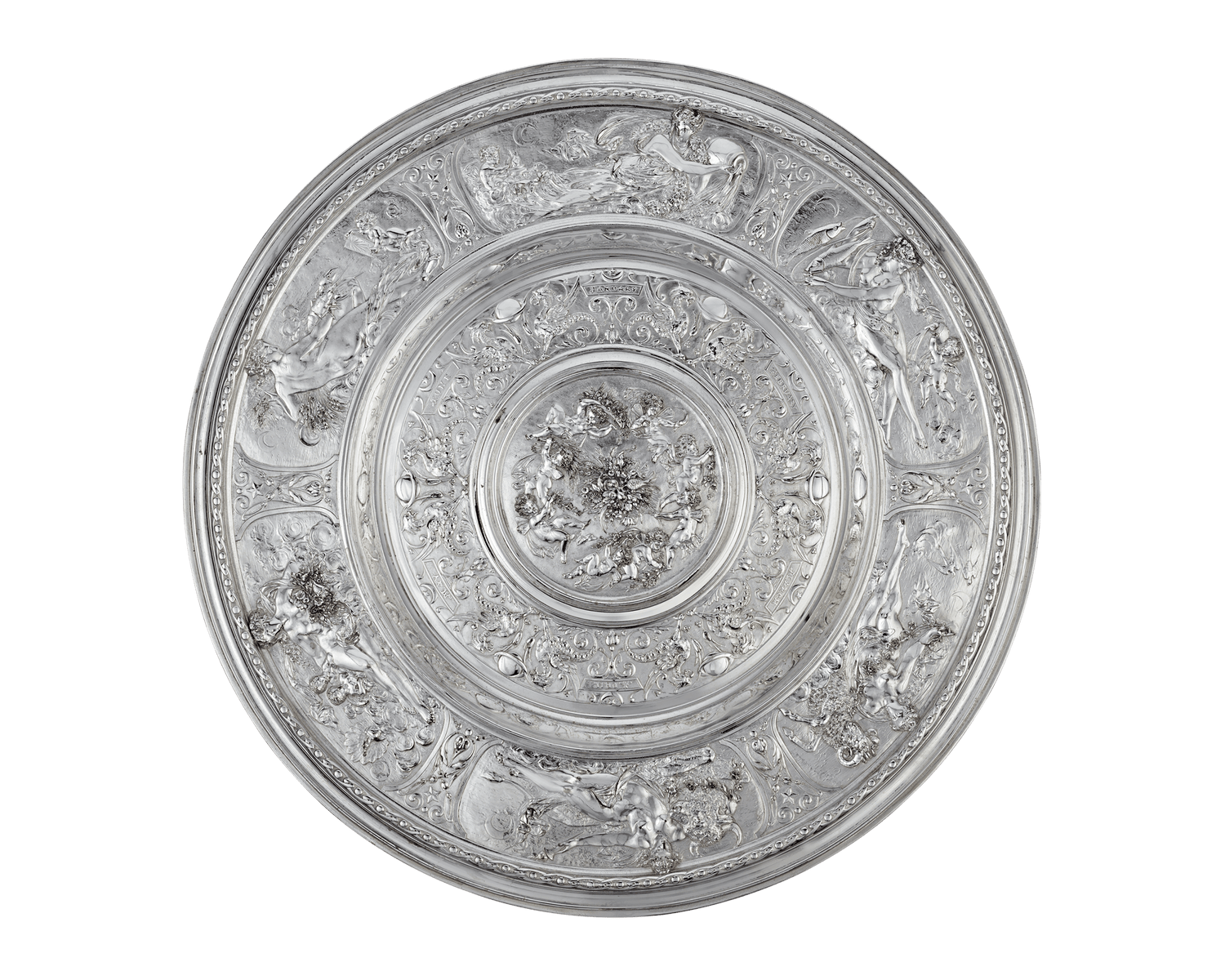 The Seasons Decorative Chargers by Elkington & Co.