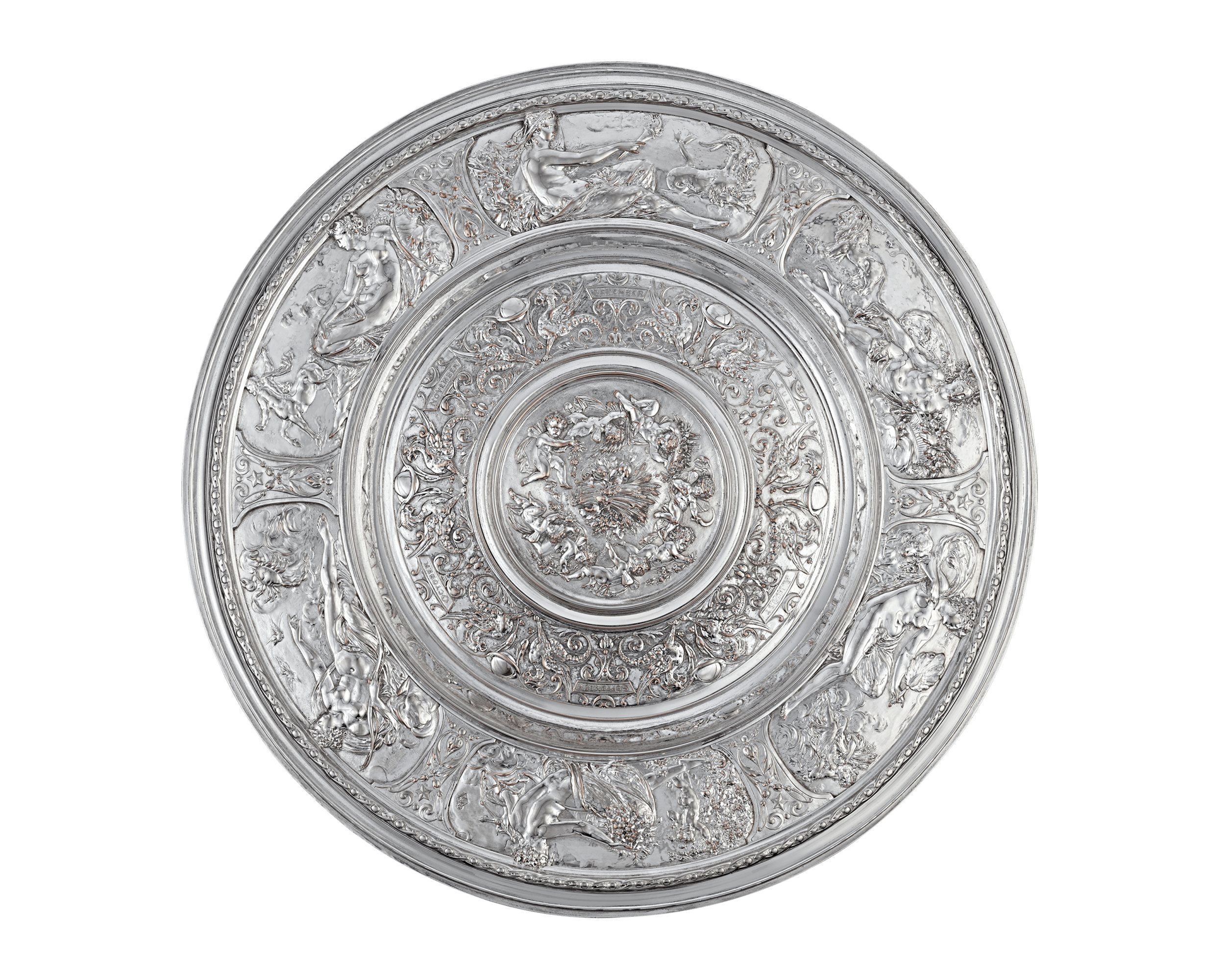 The Seasons Decorative Chargers by Elkington & Co.