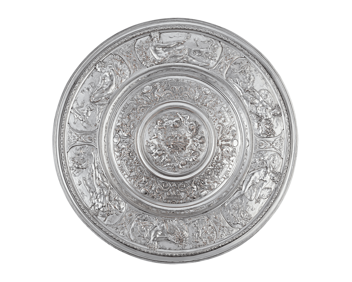 The Seasons Decorative Chargers by Elkington & Co.