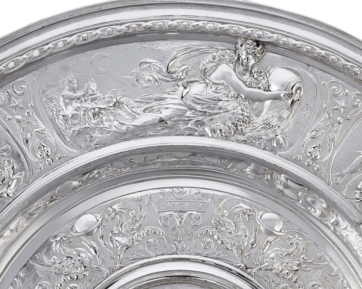 The Seasons Decorative Chargers by Elkington & Co.