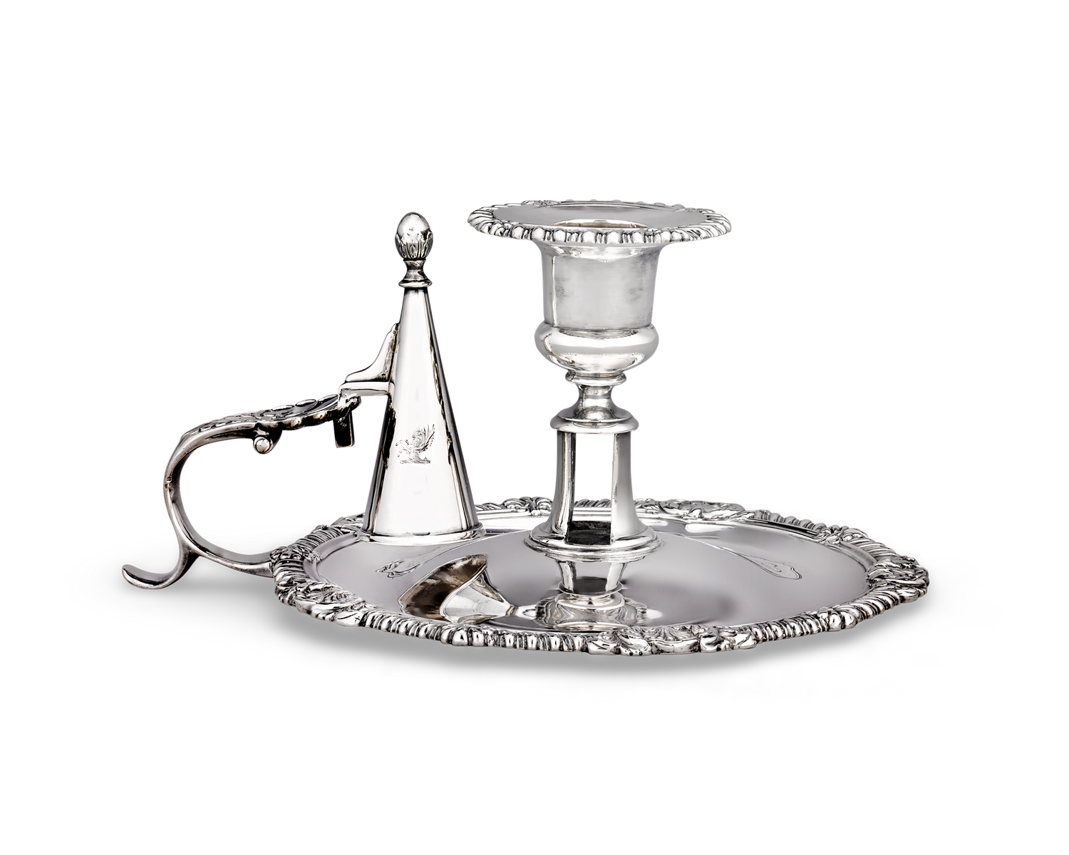 Georgian Silver Chamberstick by Paul Storr