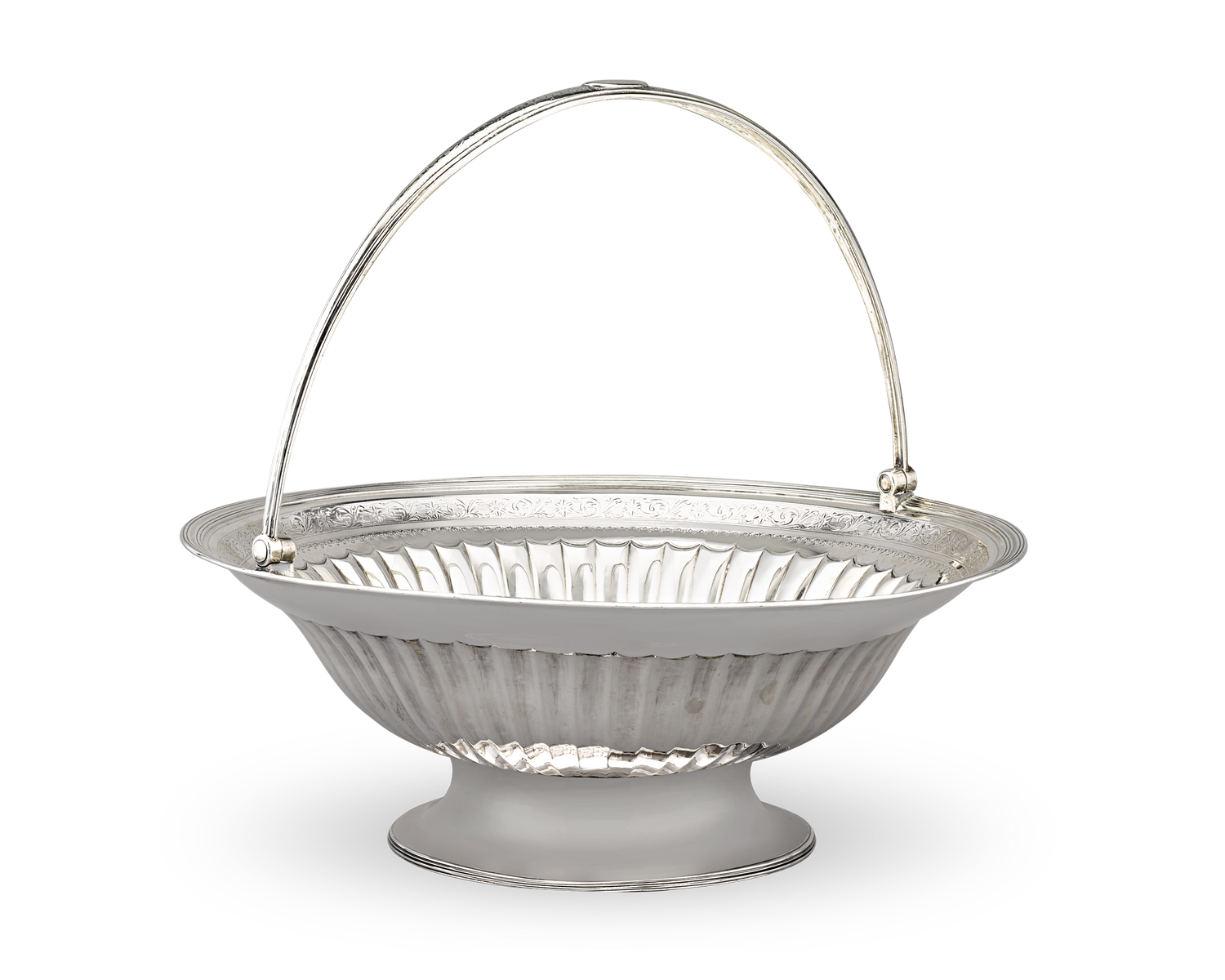 Regency Silver Basket by Robert Hennell II