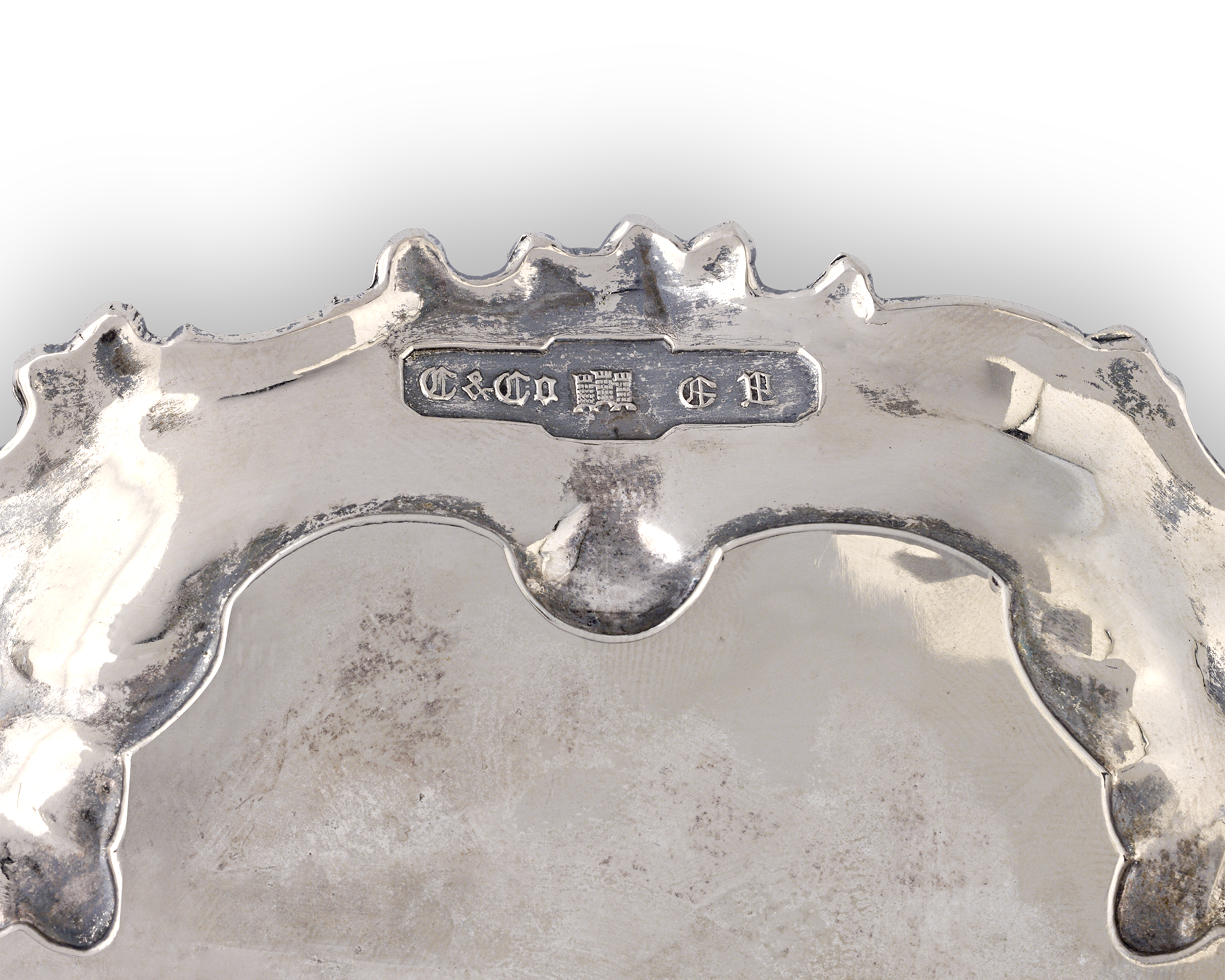 Silverplate Salver by Corbell & Co.