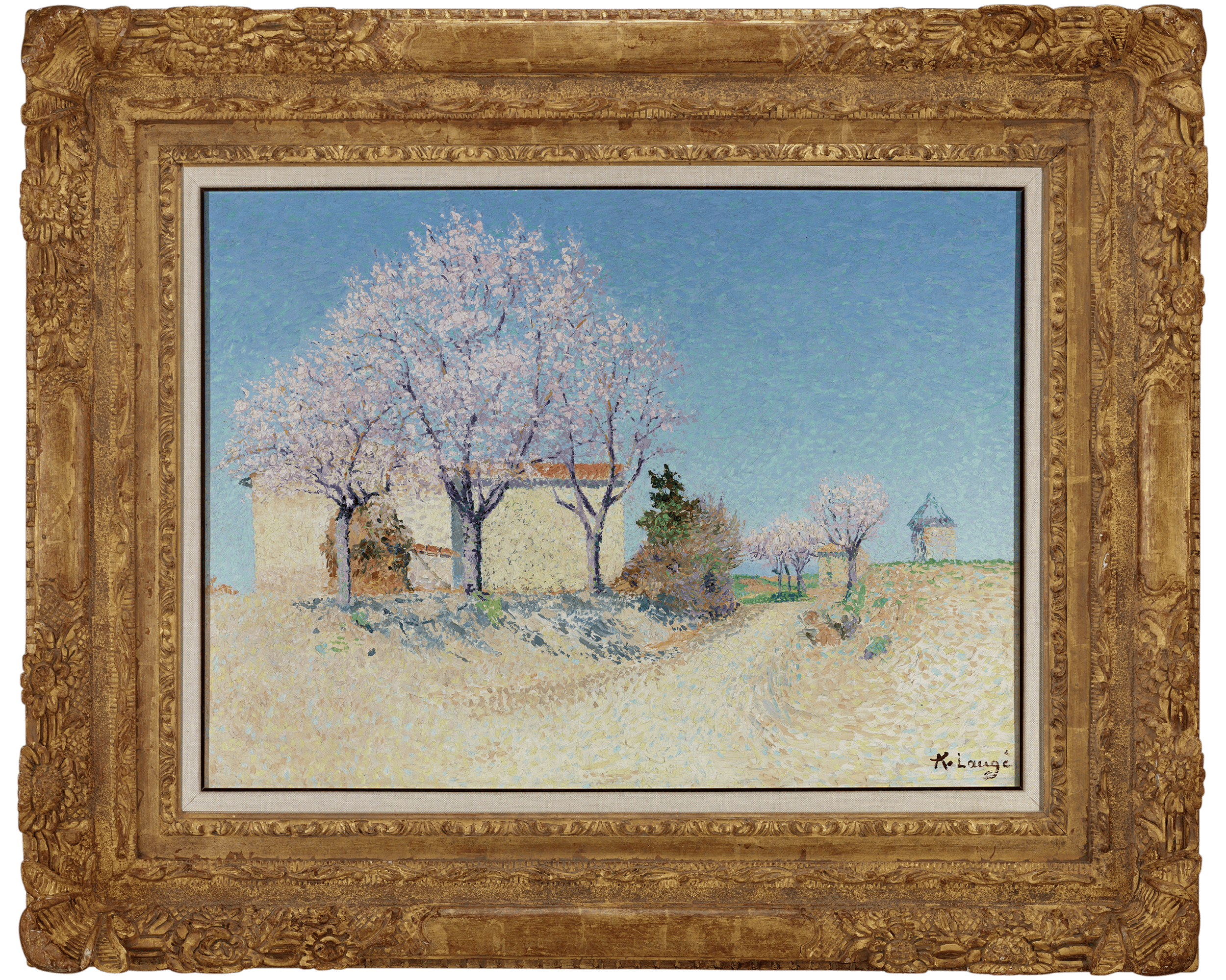 Almond Trees in Spring by Achille Laugé