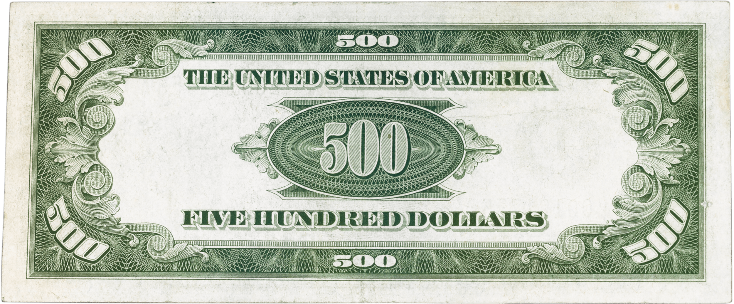 1934A San Francisco $500 Federal Reserve Note