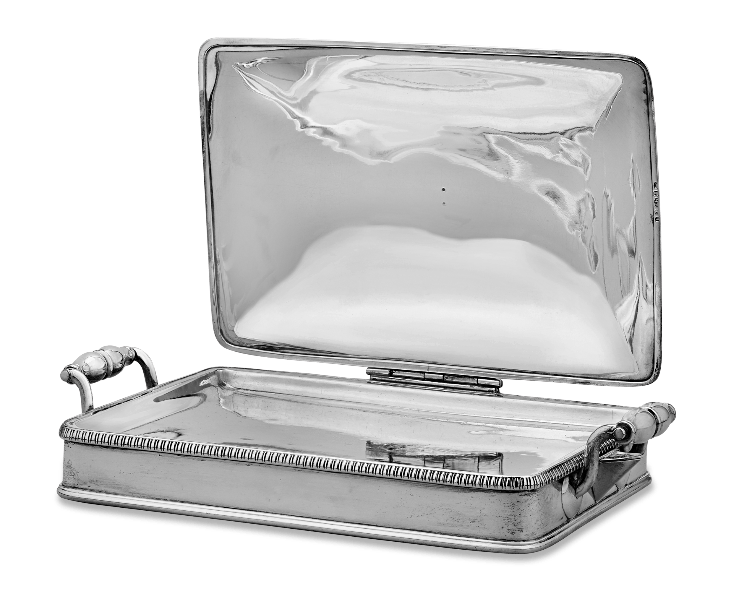 Matthew Boulton Plate Co. Silver Cheese Warmer