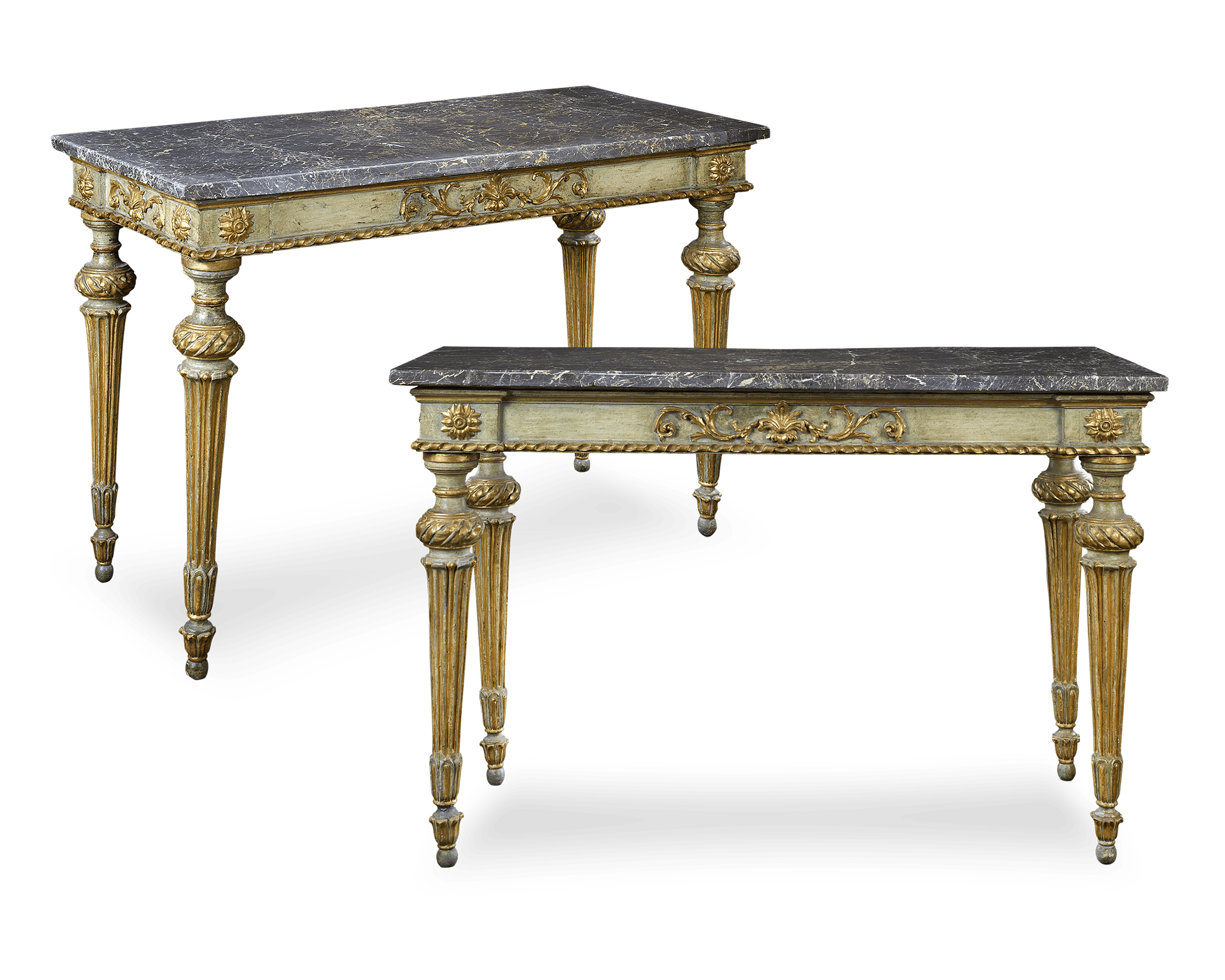 Pair of Louis XVI Console Tables