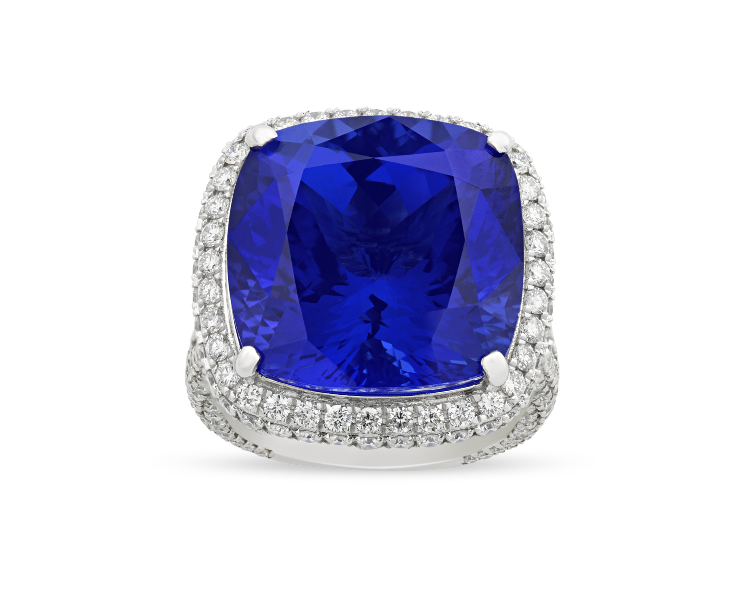 Tanzanite Convertible Pendant Ring, 22.43 Carats