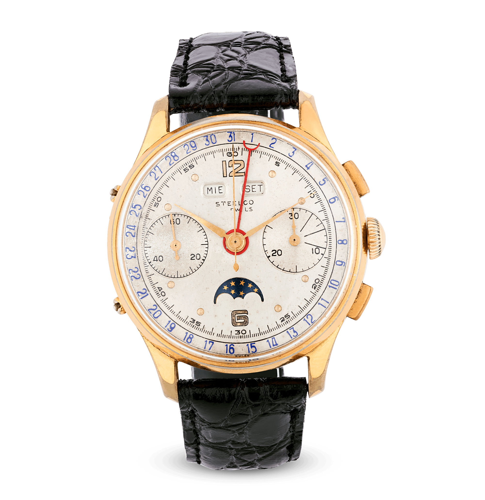 Steelco Triple Date Chronograph Watch
