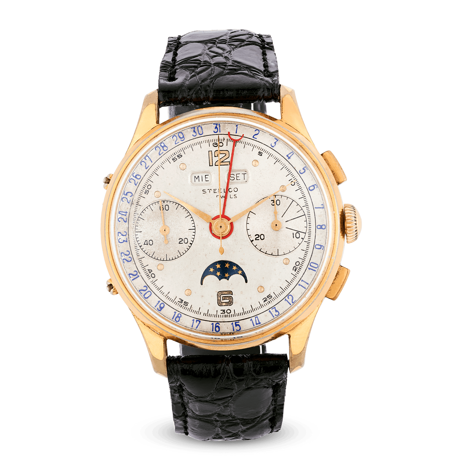 Steelco Triple Date Chronograph Watch