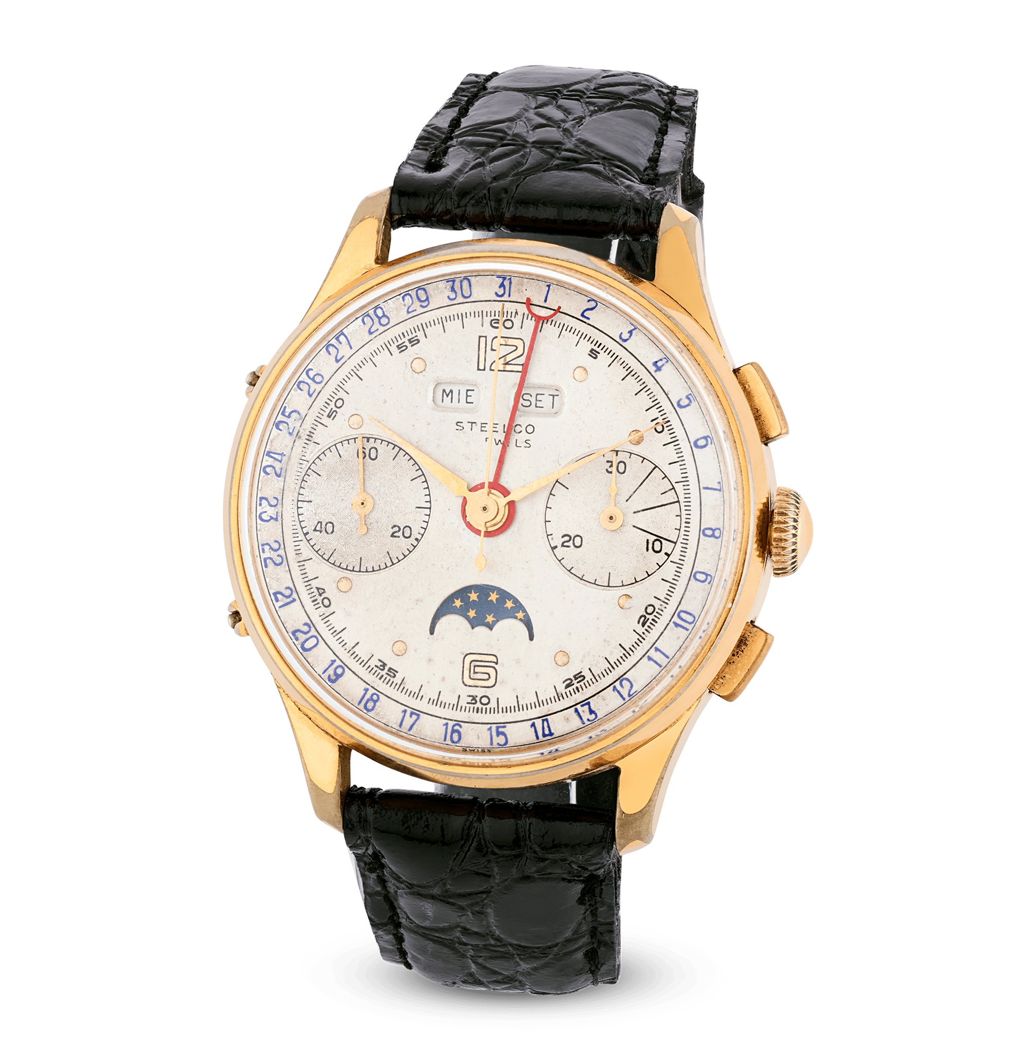 Steelco Triple Date Chronograph Watch