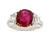 Burma Ruby Ring, 4.07 Carats