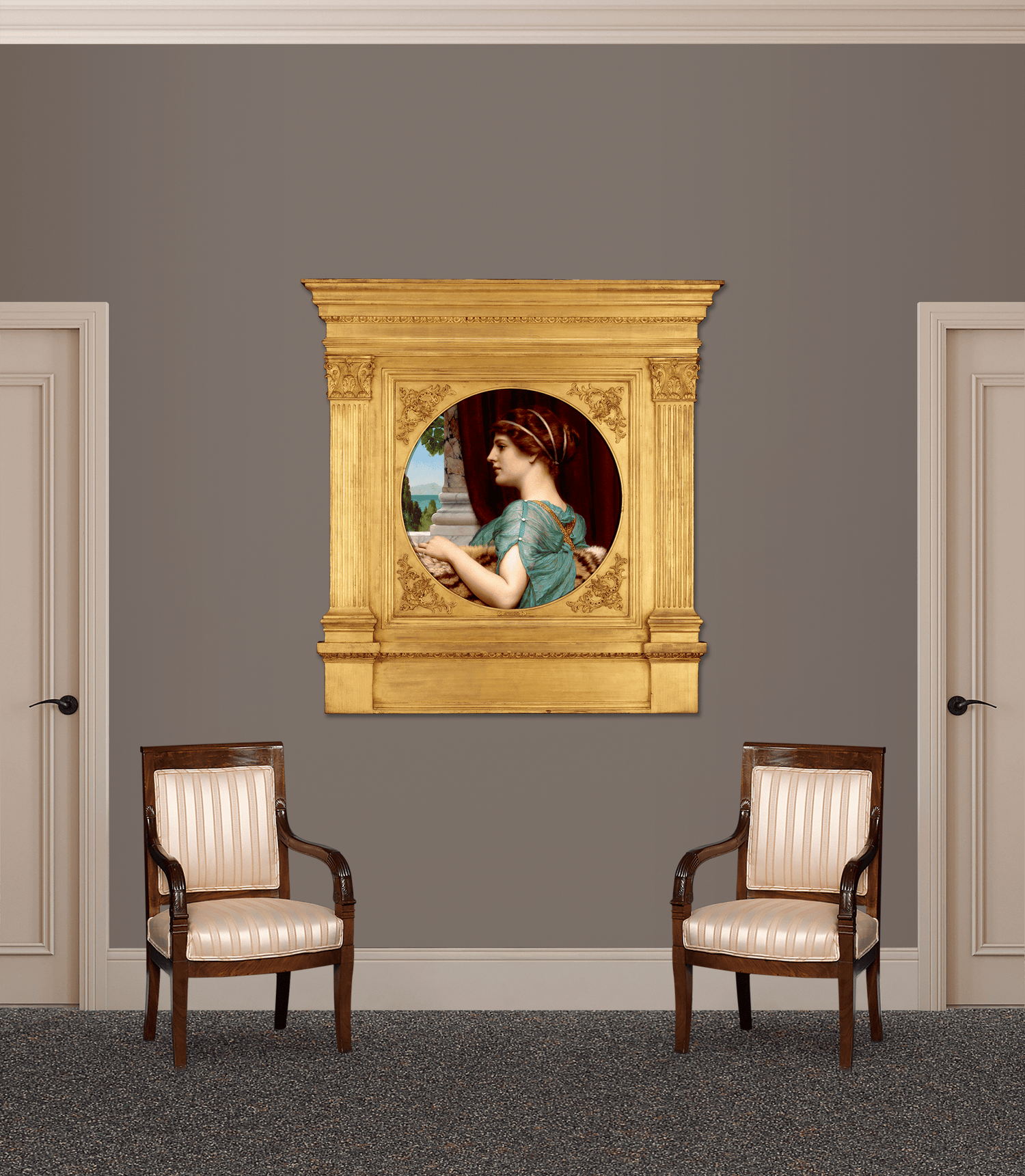 A Pompeian Lady by John William Godward