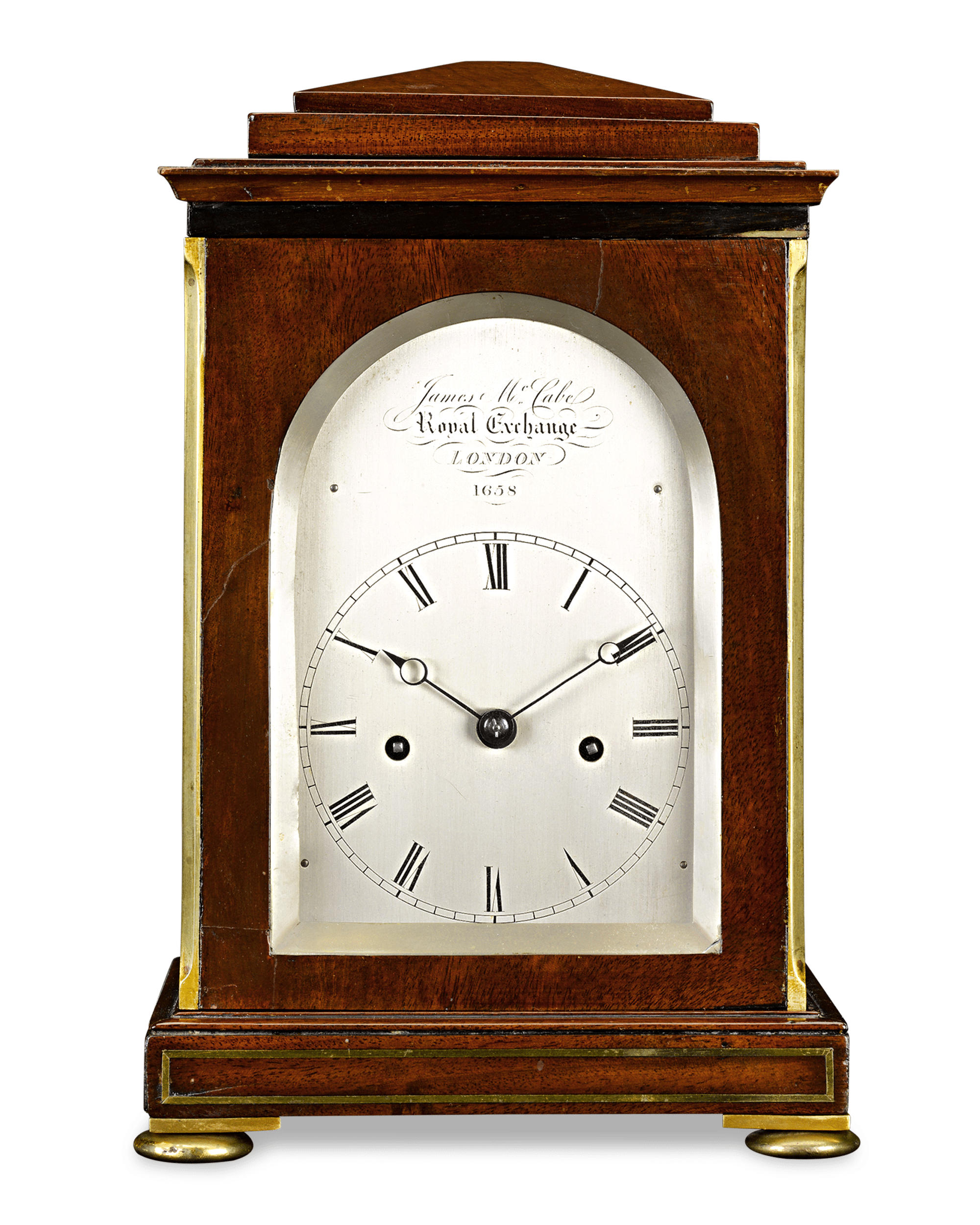 Mahogany Carriage Clock by James McCabe
