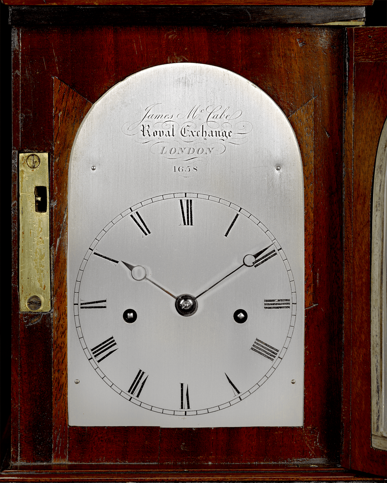 Mahogany Carriage Clock by James McCabe