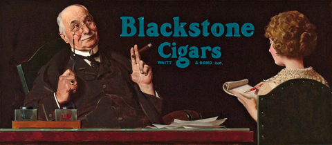 Blackstone Cigars by Norman Rockwell