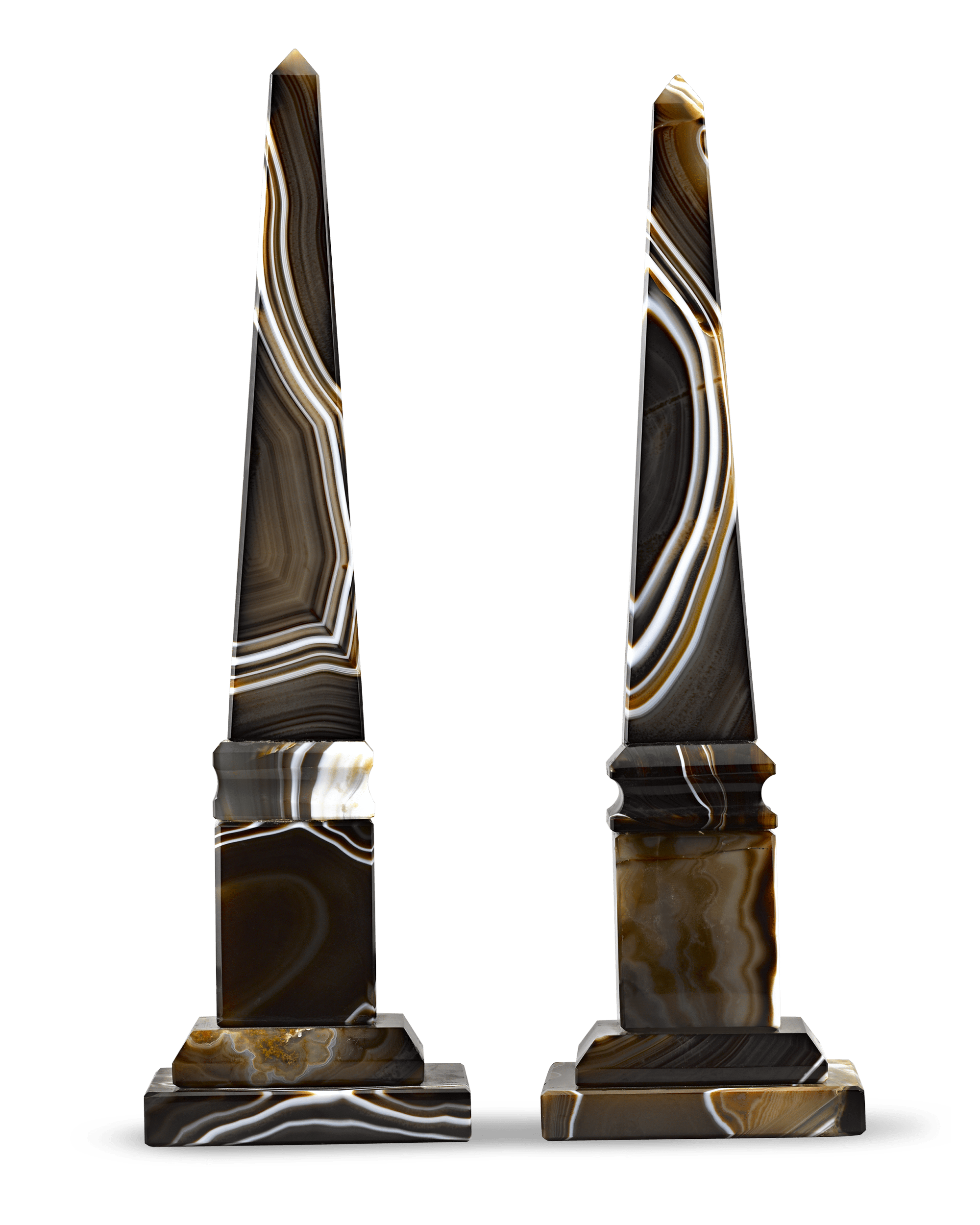 Agate Grand Tour Obelisks